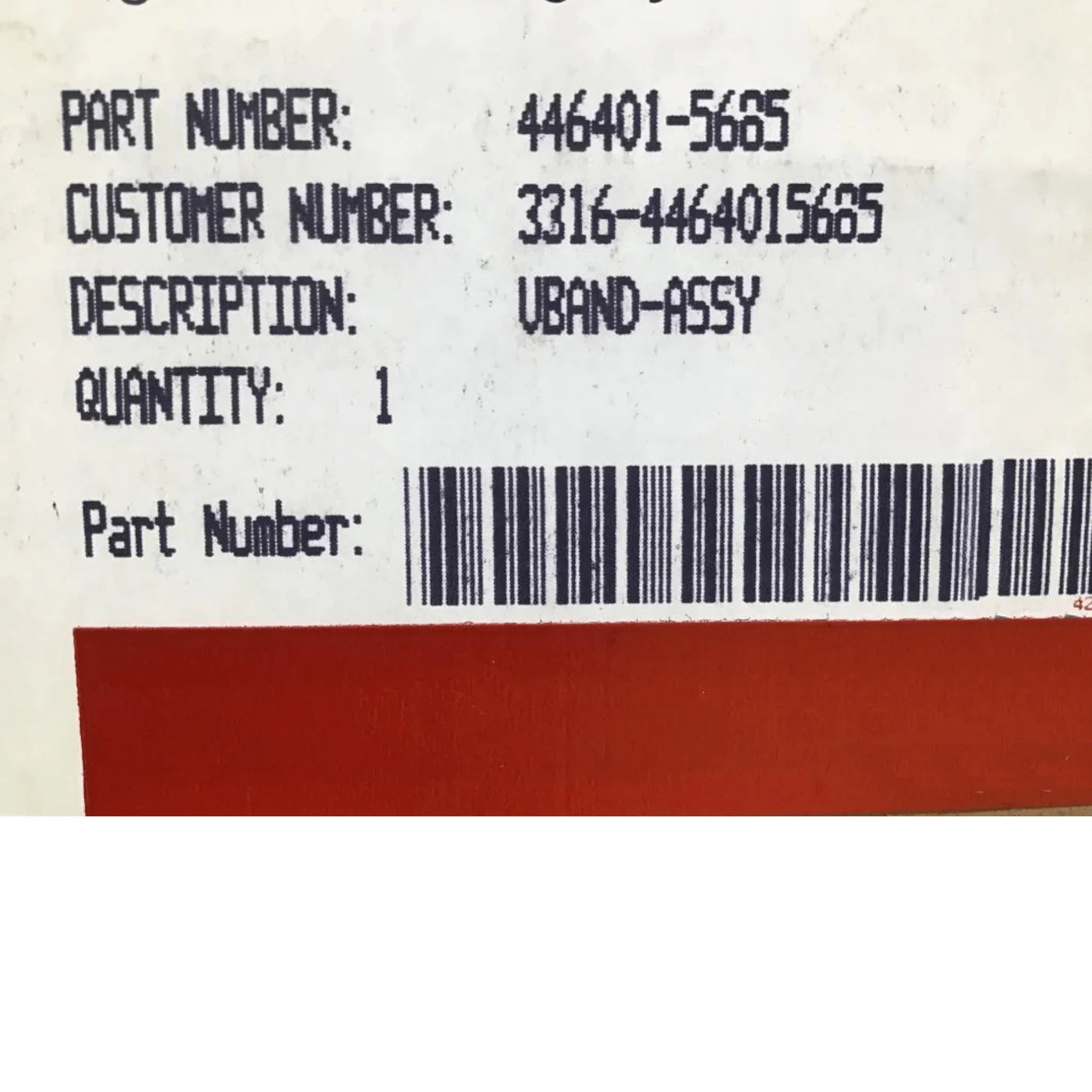 3316-4464015685 Genuine Volvo V-Band - Truck To Trailer