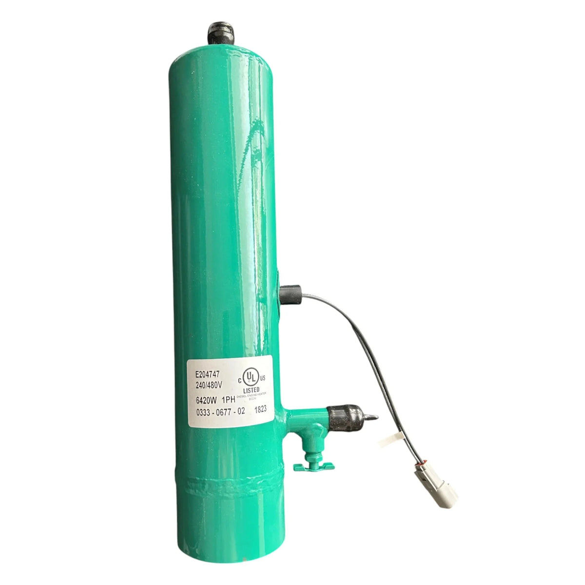 333-0677-02 Genuine Cummins Block Water Heater — ADVANCED TRUCK PARTS