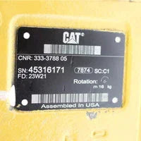 3333788 CAT Hydraulic Axial Piston Motor