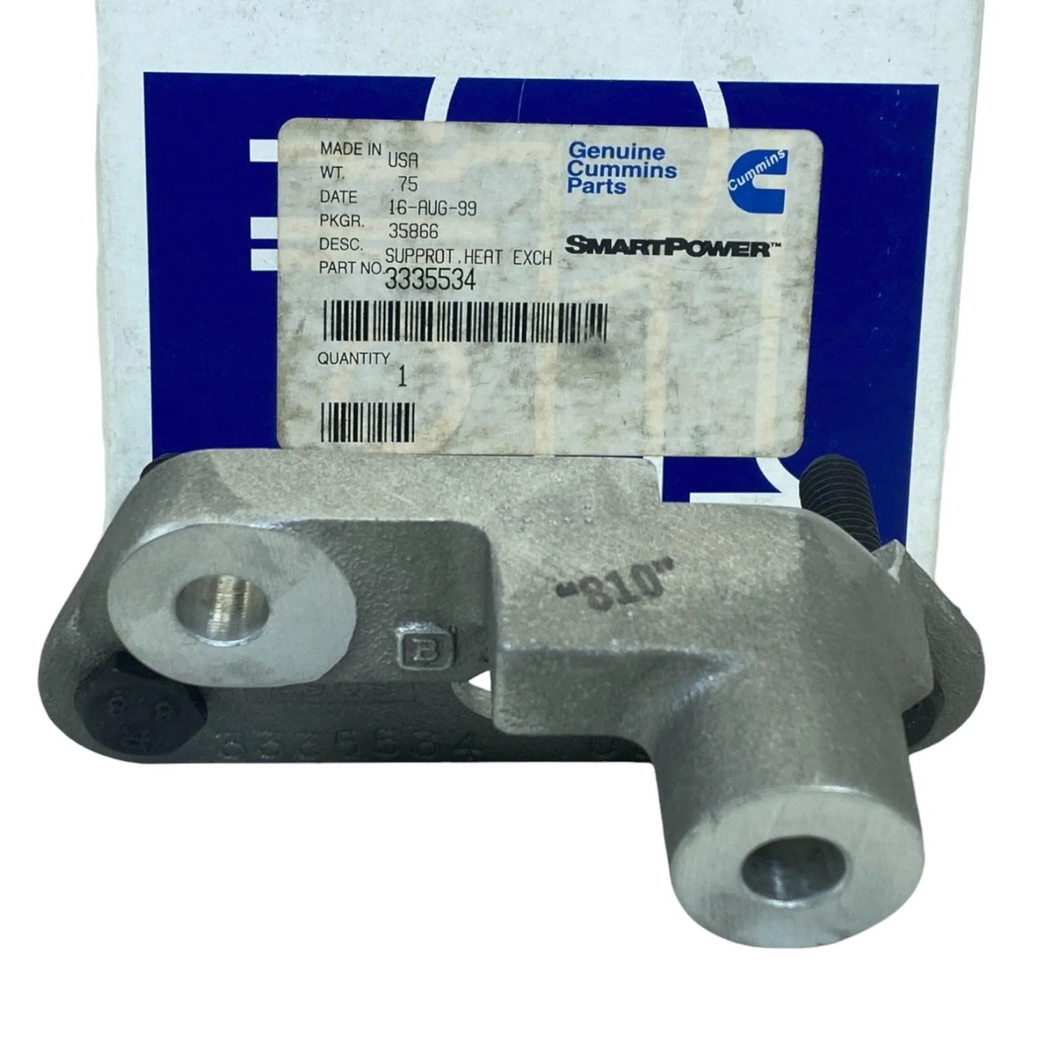 3335534 Genuine Cummins Heat Exchanger Support