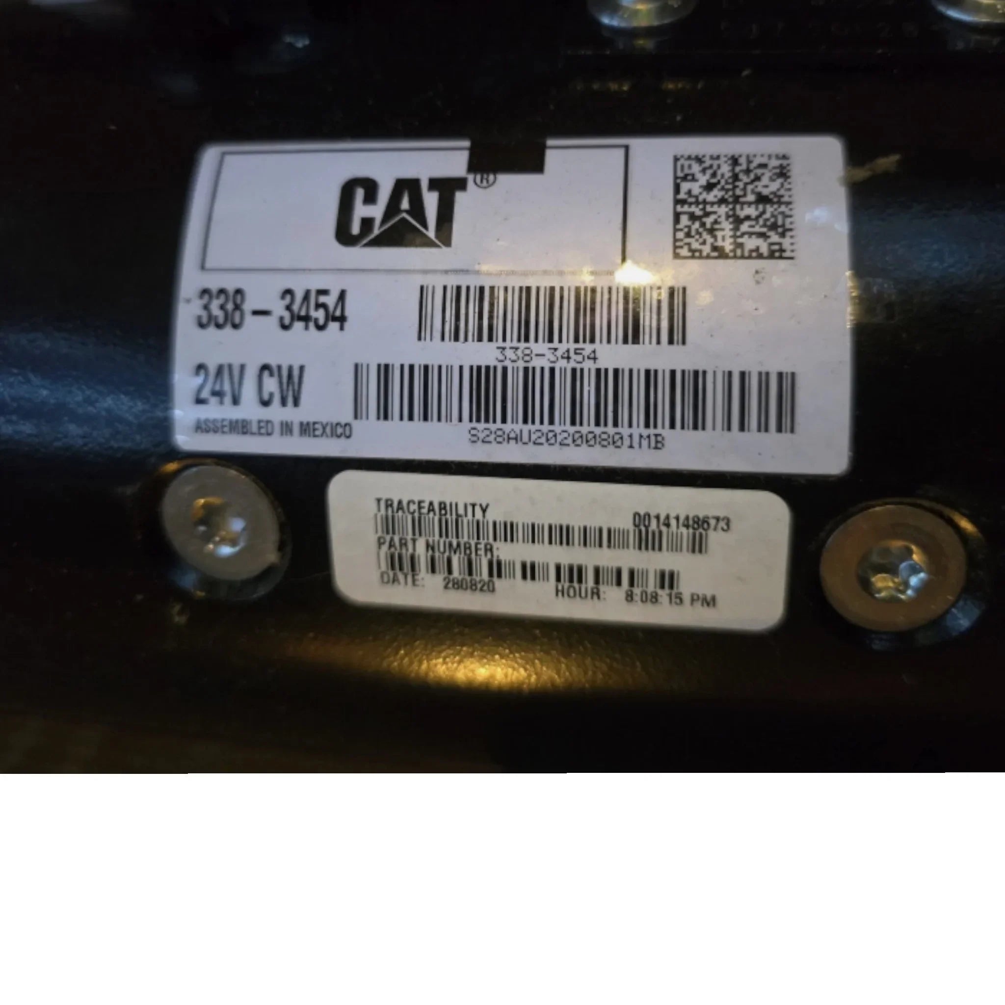 10R9815 CAT Electric Starting Motor