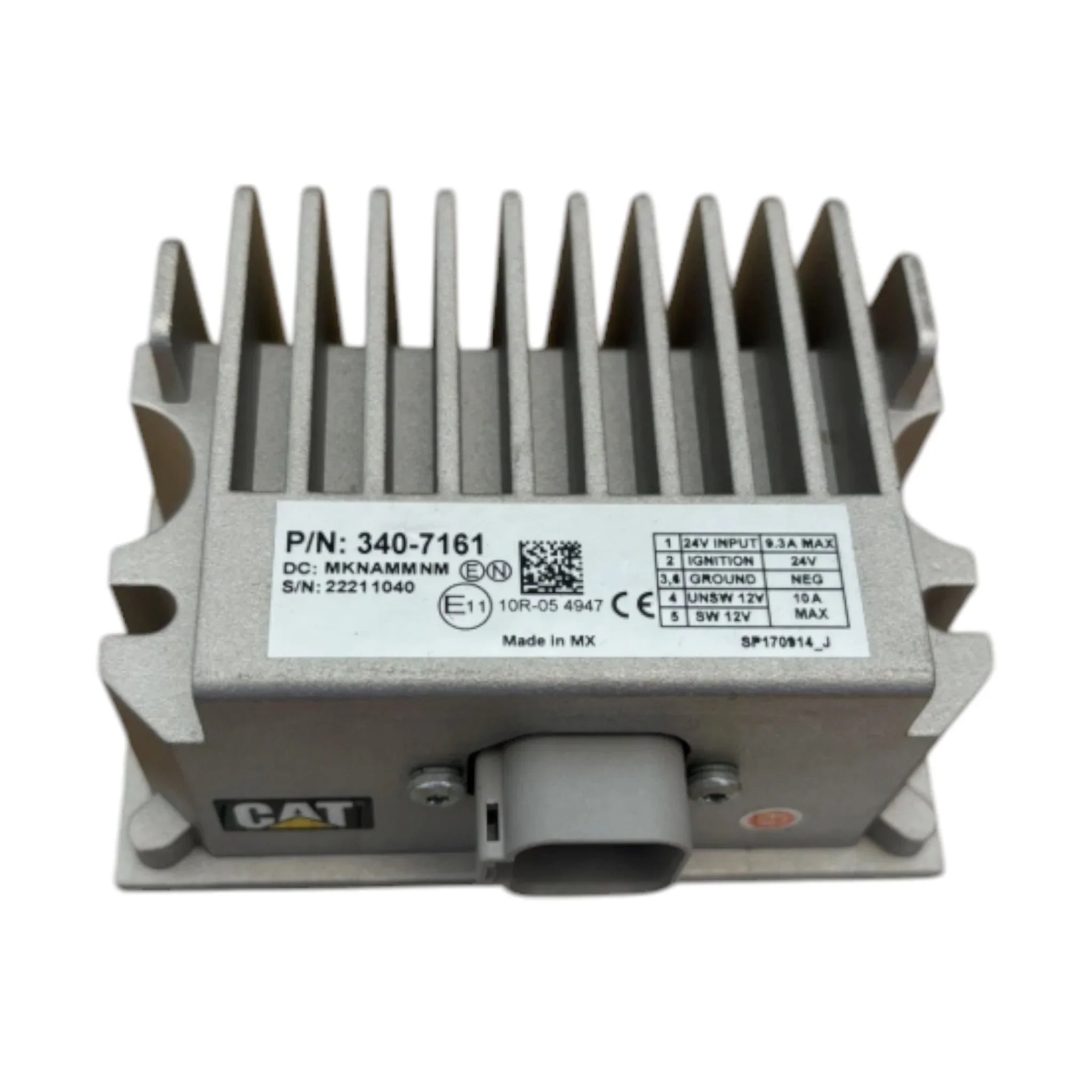 3407161 CAT 24 Volt To 12 Volt Power Converter