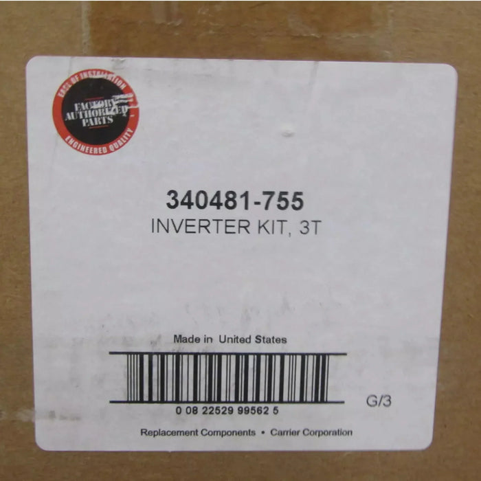 340481755 Genuine Carrier Inverter Kit