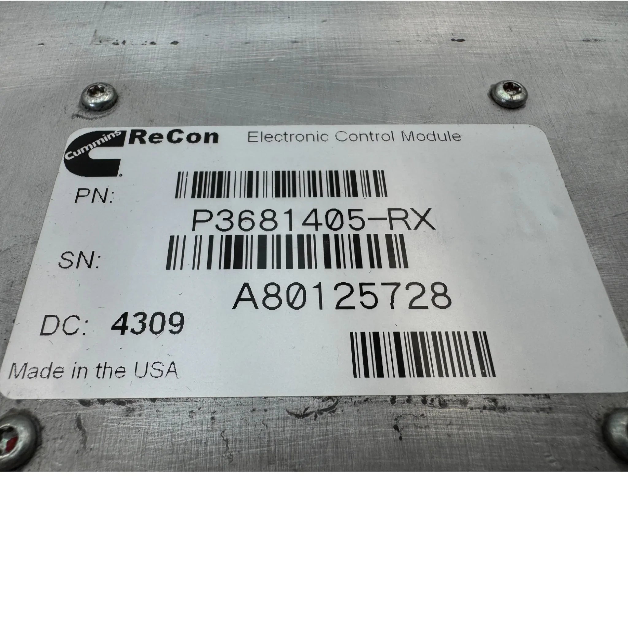 3408426 Genuine Cummins Ecm Electronic Control Module For Cummins