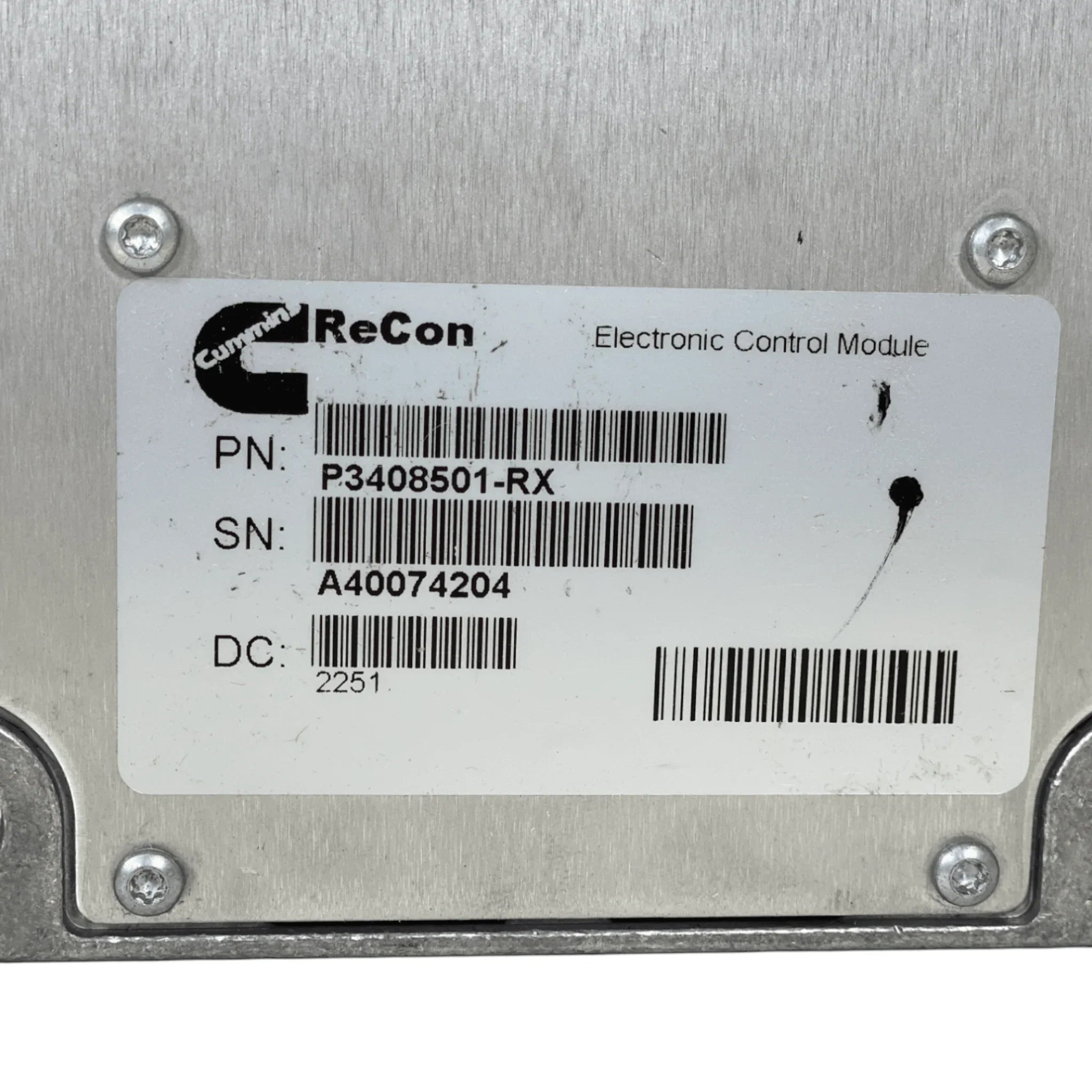 3408501NX Genuine Cummins Ecm Electronic Control Module