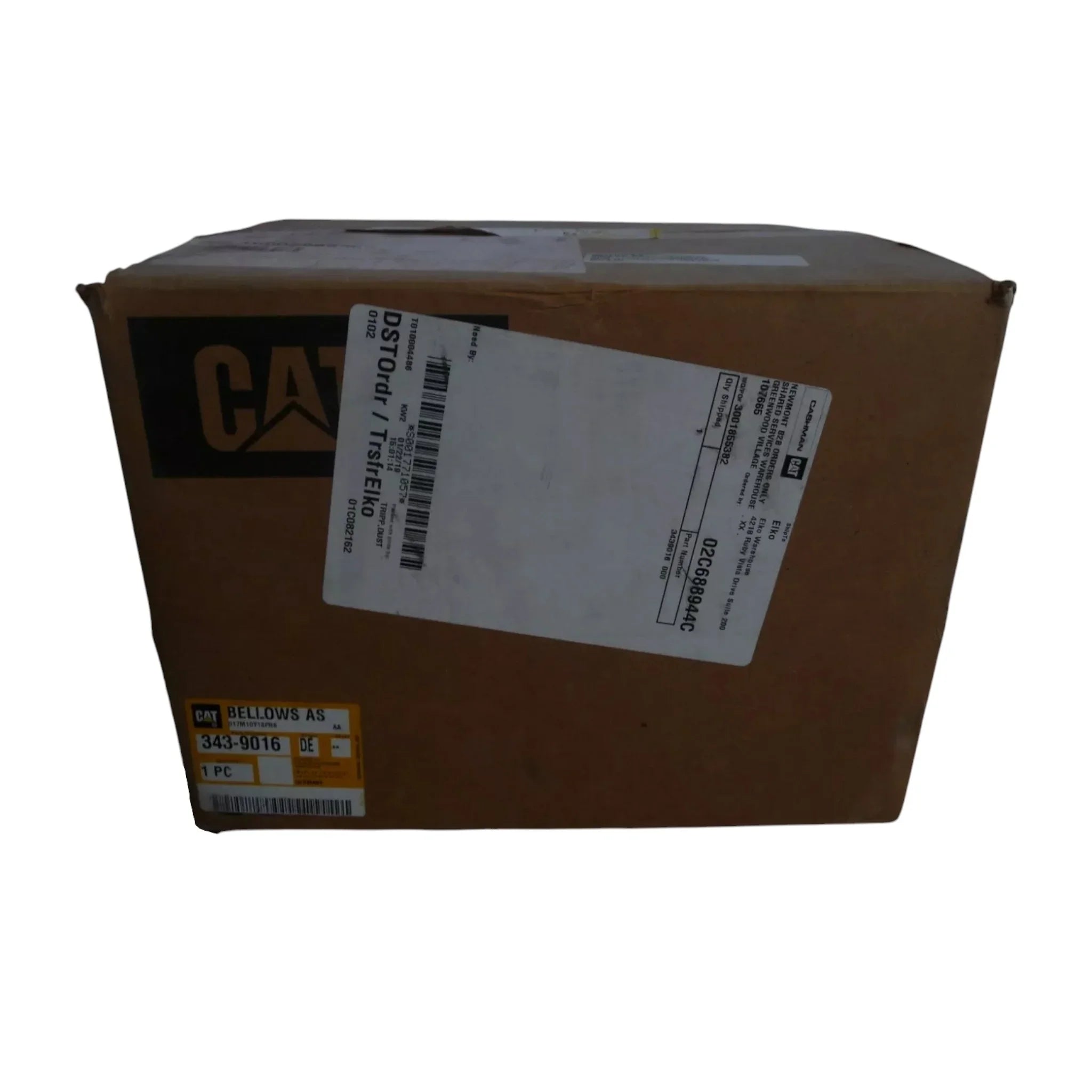 3439016 CAT 117mm Inner Diameter Exhaust Bellows Assembly