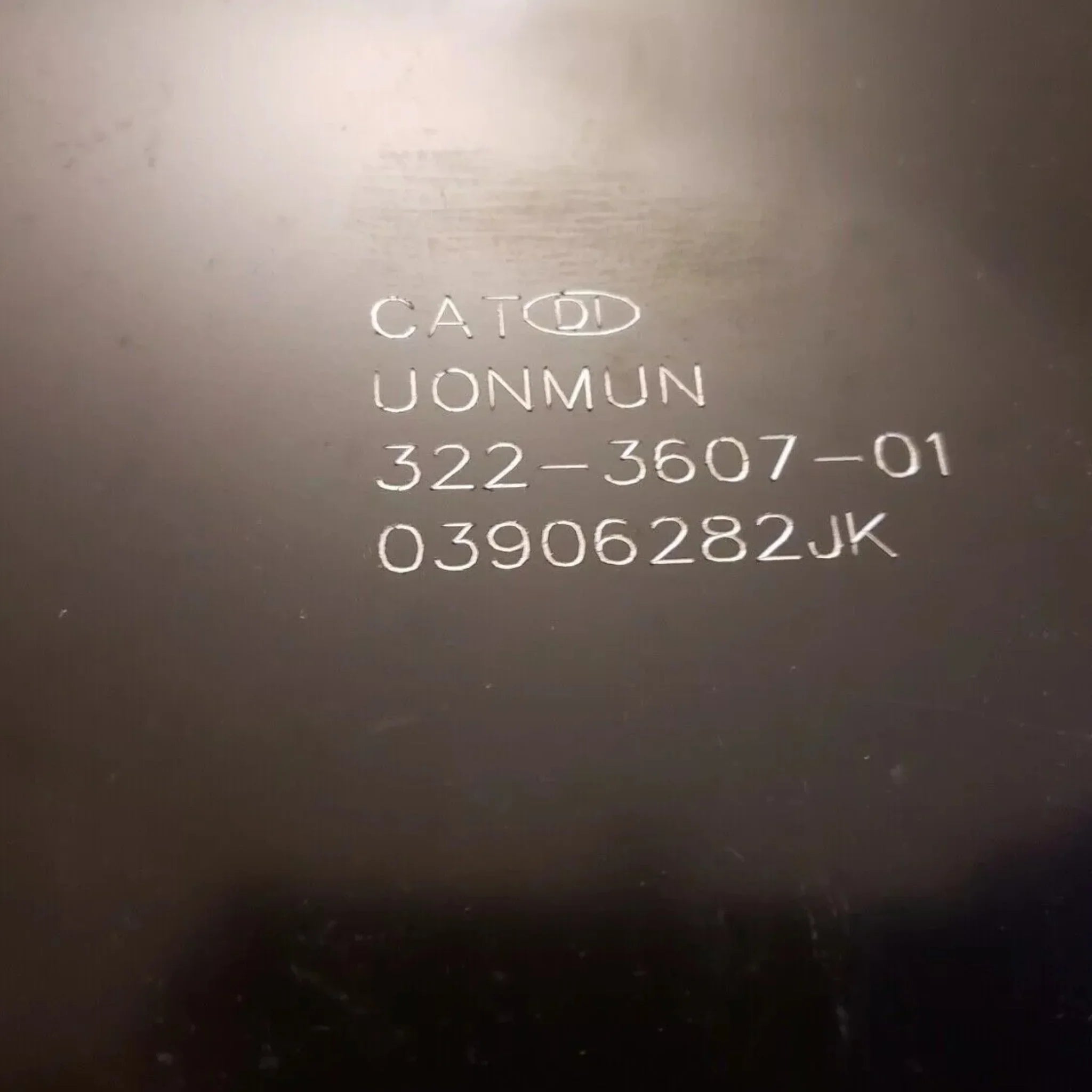 322-3607 CAT Control Group-Electronic