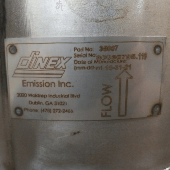 35007 Dinex Dpf Diesel Particulate Filter For Detroit Diesel Dd13 Dd15