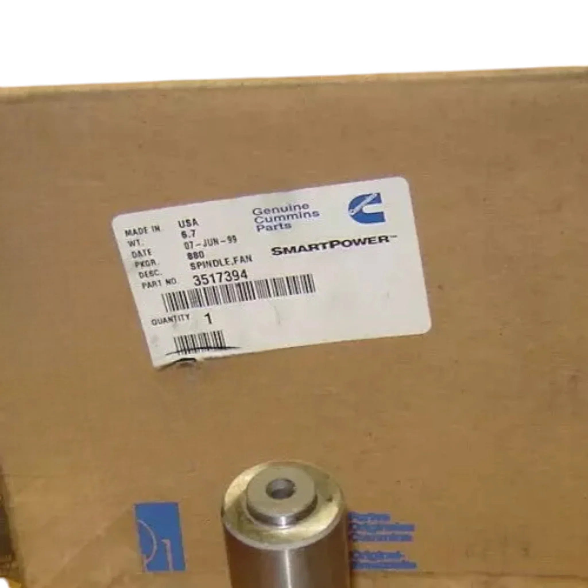 3517394 Genuine Cummins Fan Clutch Spindle