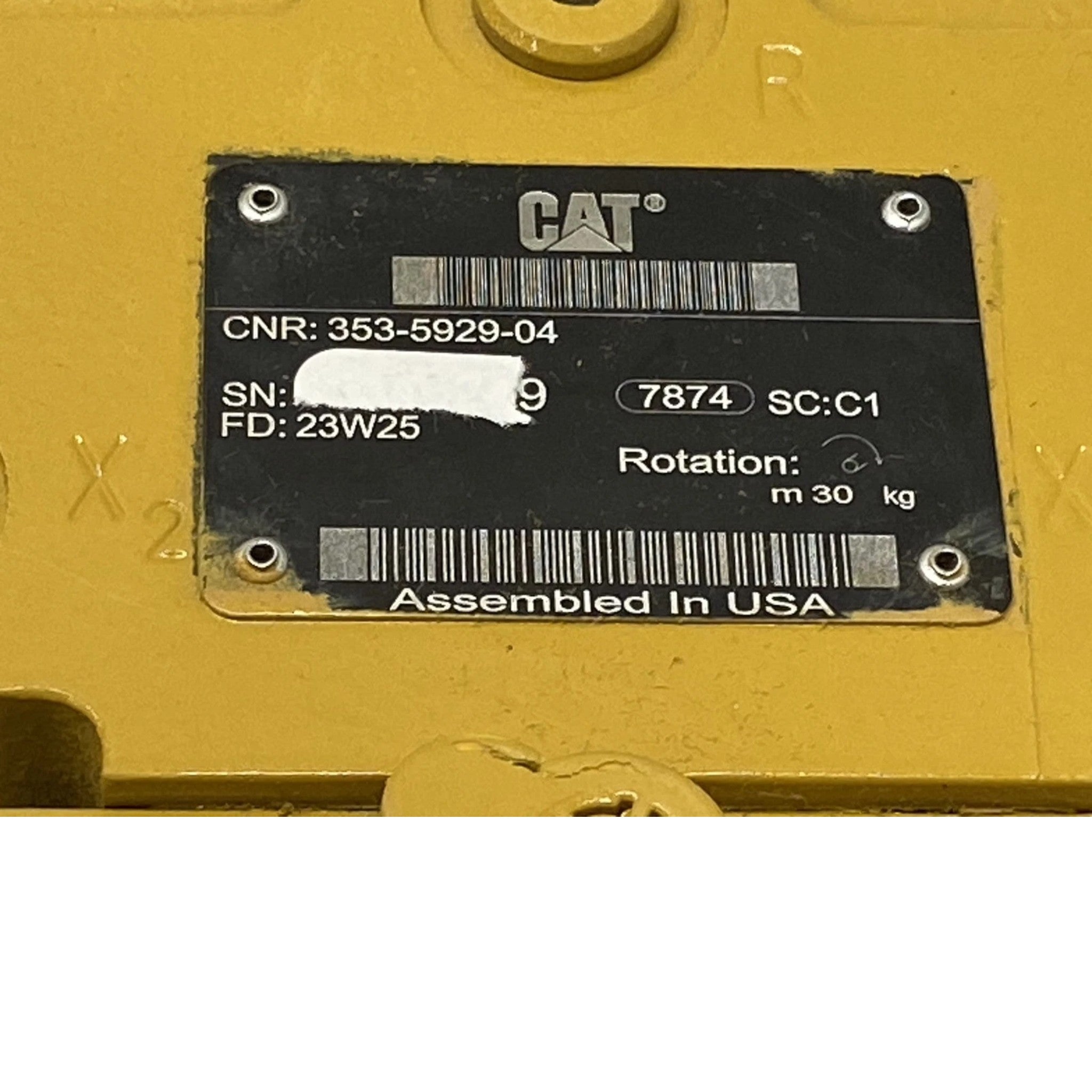 3535929 Genuine Caterpillar Pump GP-PS-B