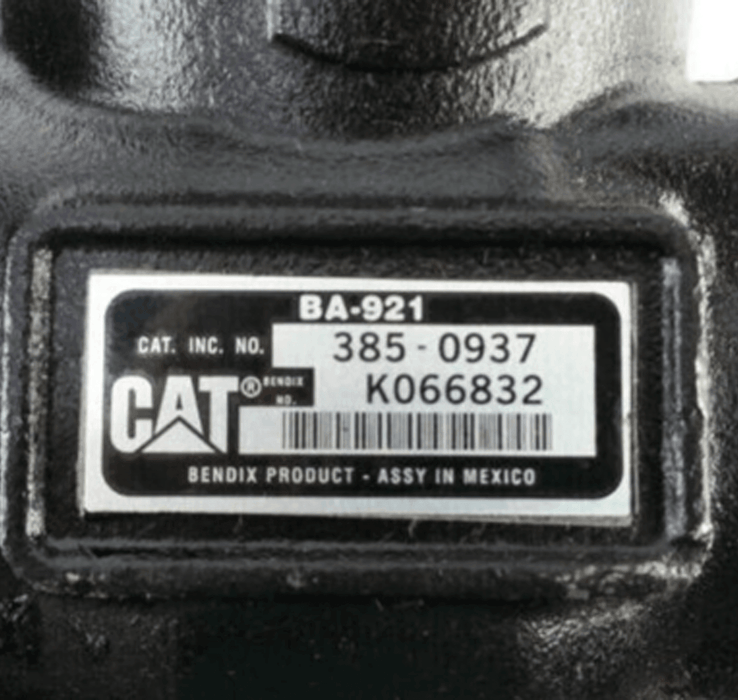 353-7137 Genuine Caterpillar Air Brake Compressor BA-921 - ADVANCED TRUCK PARTS