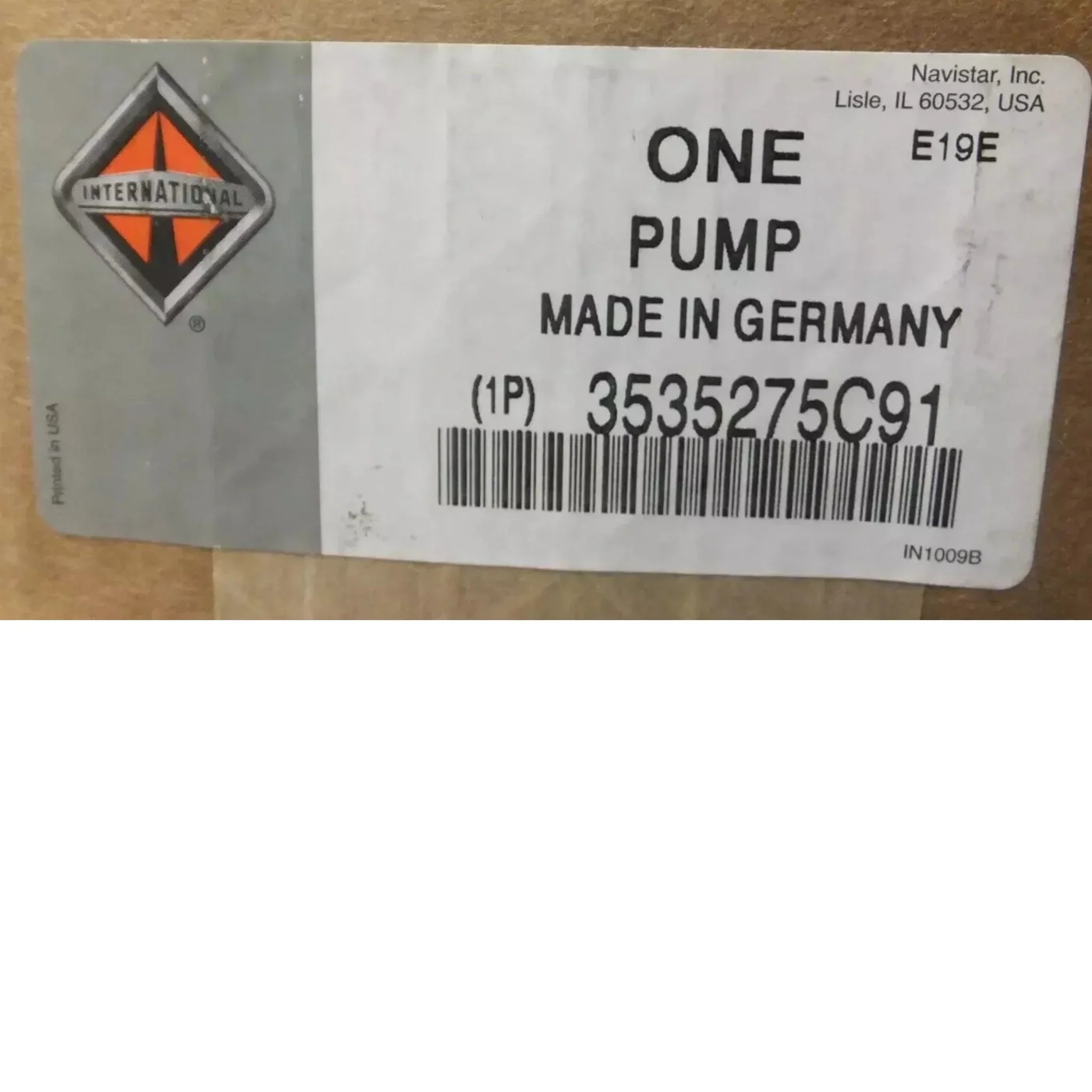 3535275C91 Genuine International Power Steering Pump