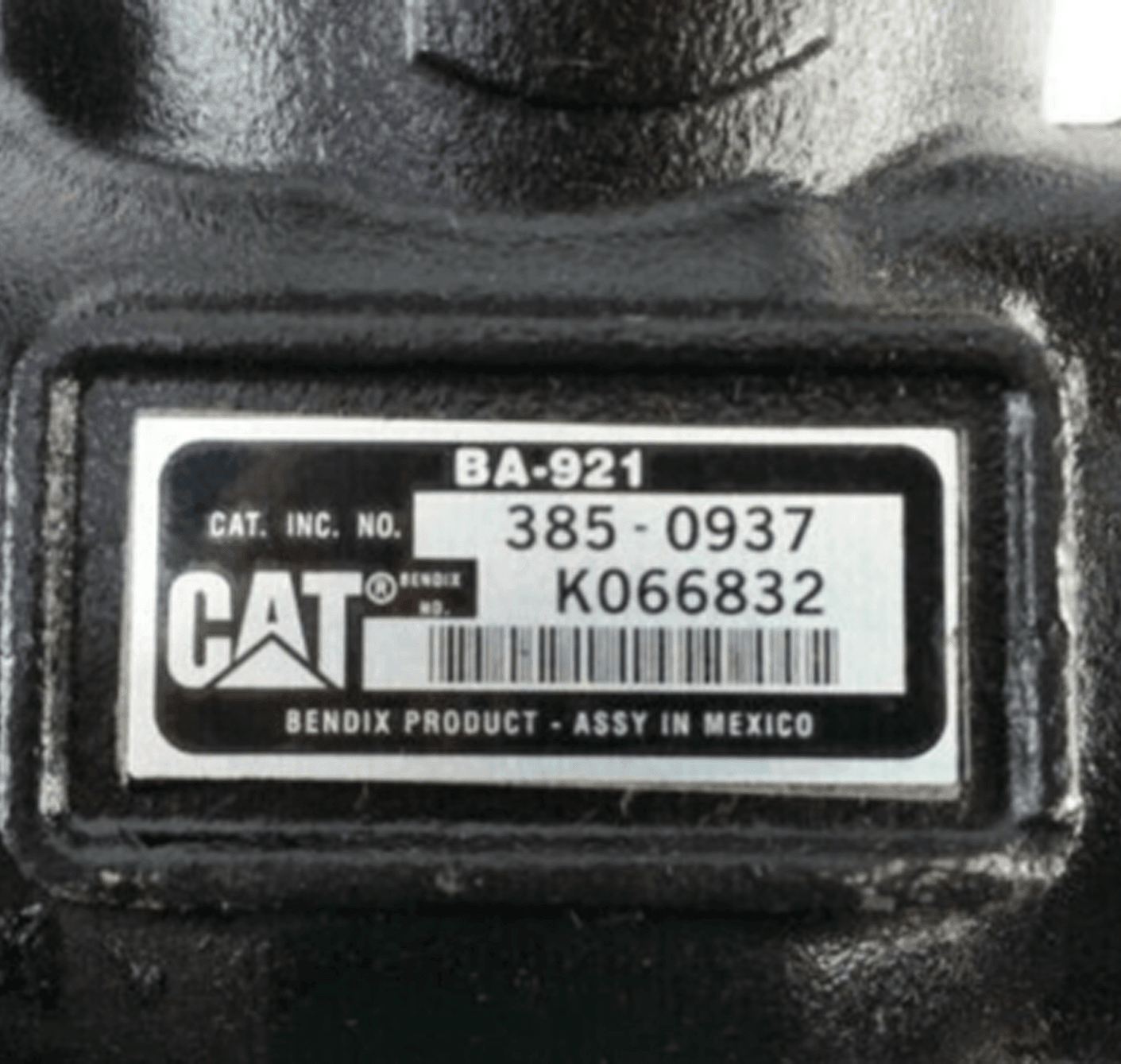 3537137 Genuine Caterpillar Air Brake Compressor BA-921 - ADVANCED TRUCK PARTS