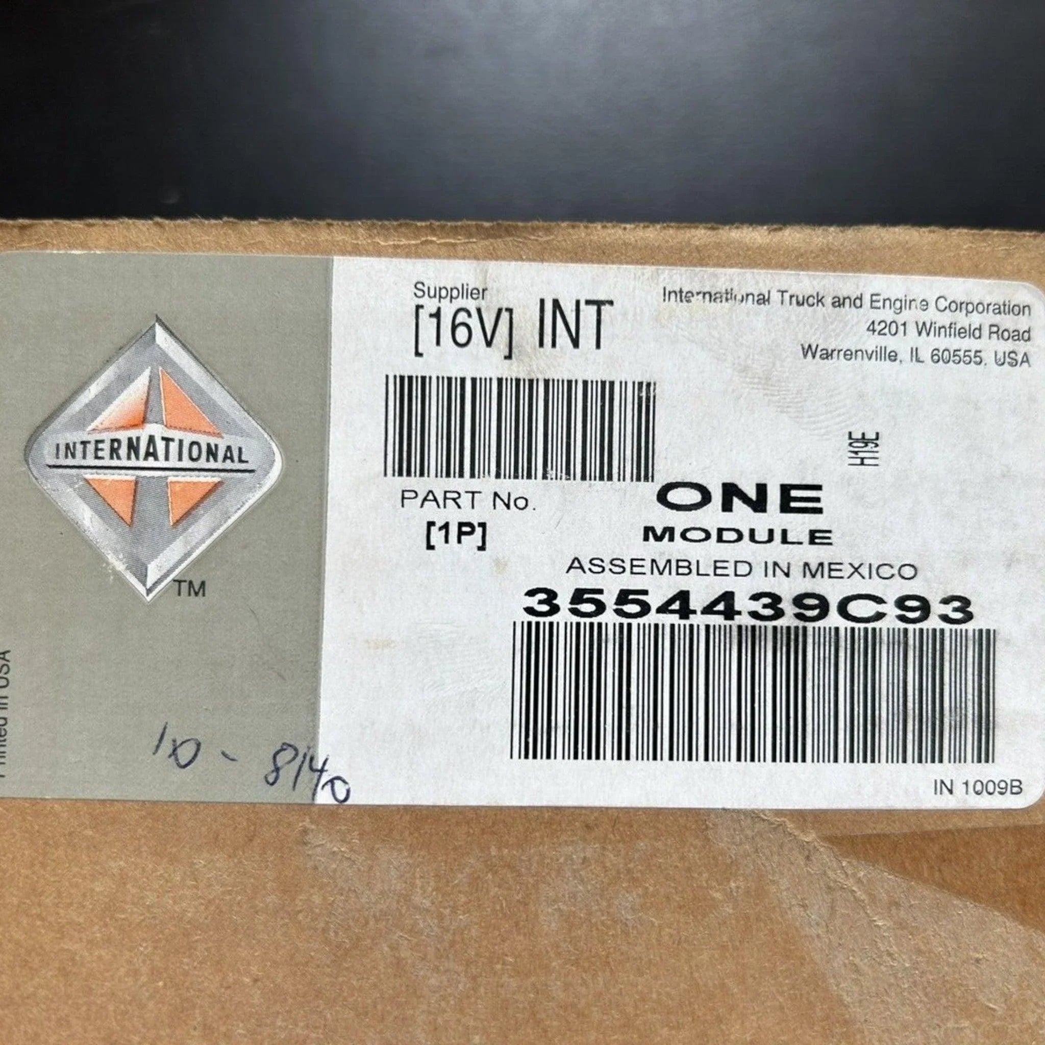 3554439C93 Genuine International Speedometer And Tach Head