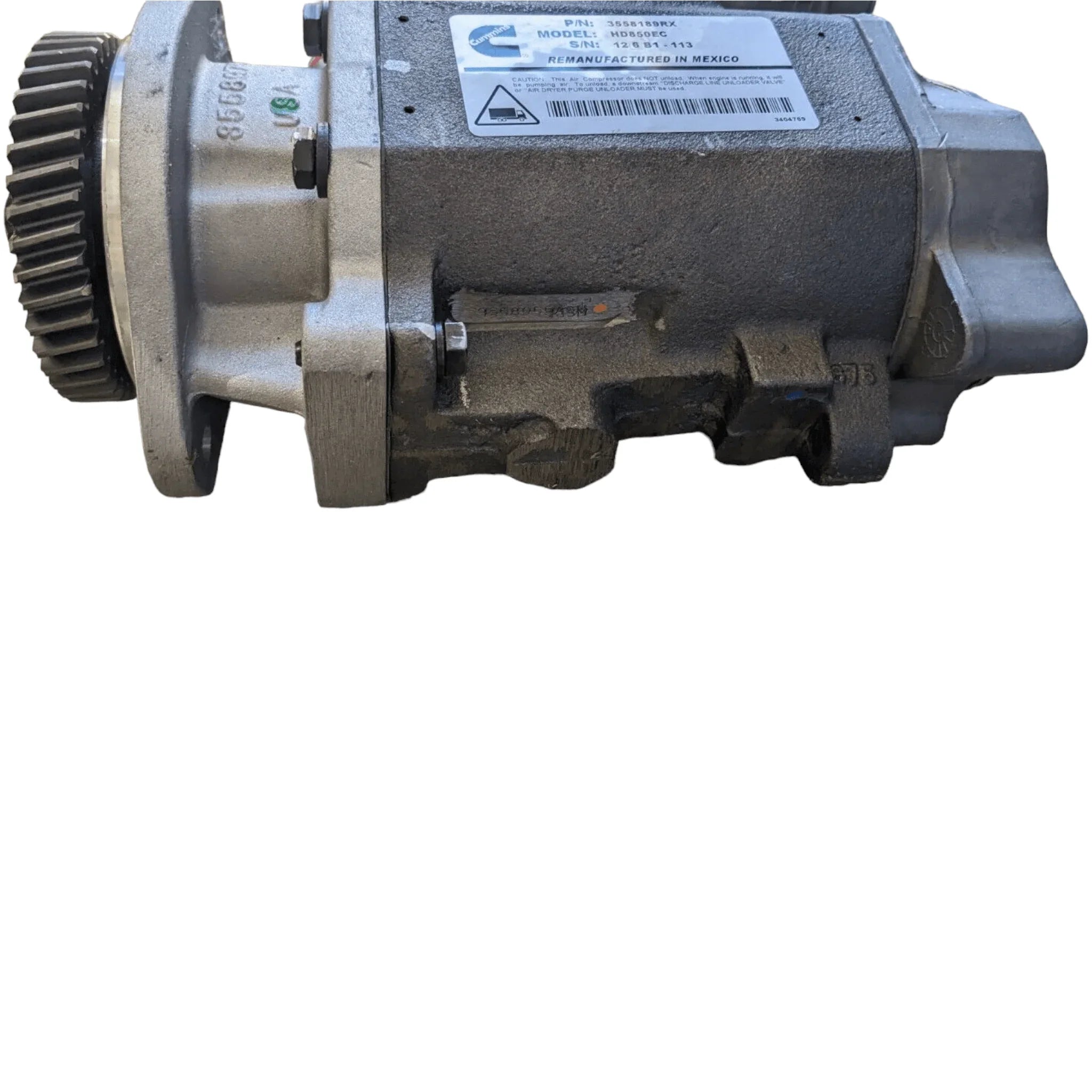 3558189RX Genuine Cummins Air Compressor QE338