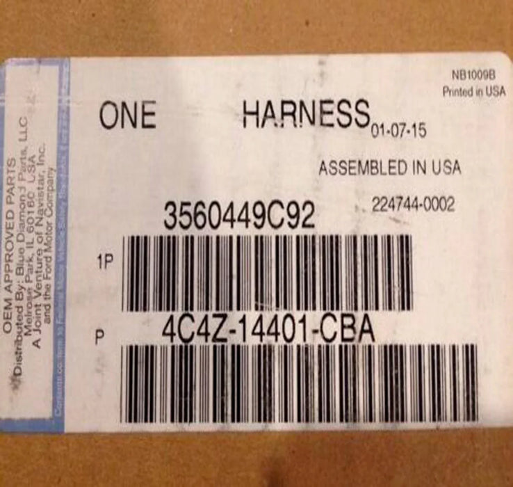 3560449C92 Genuine International Harness Electrical Transmission Wiring*