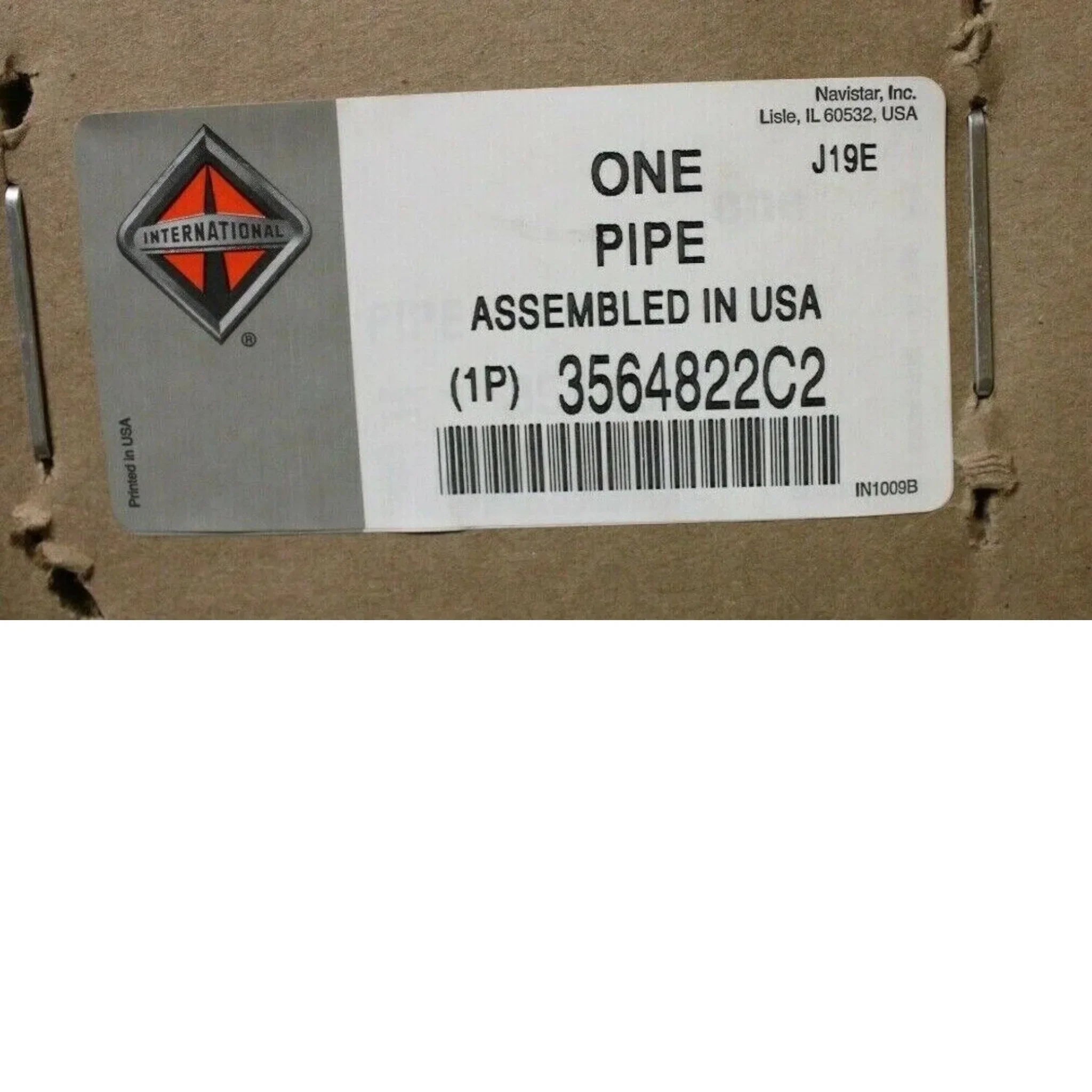 3564822C1 Genuine International Turbocharger Pipe