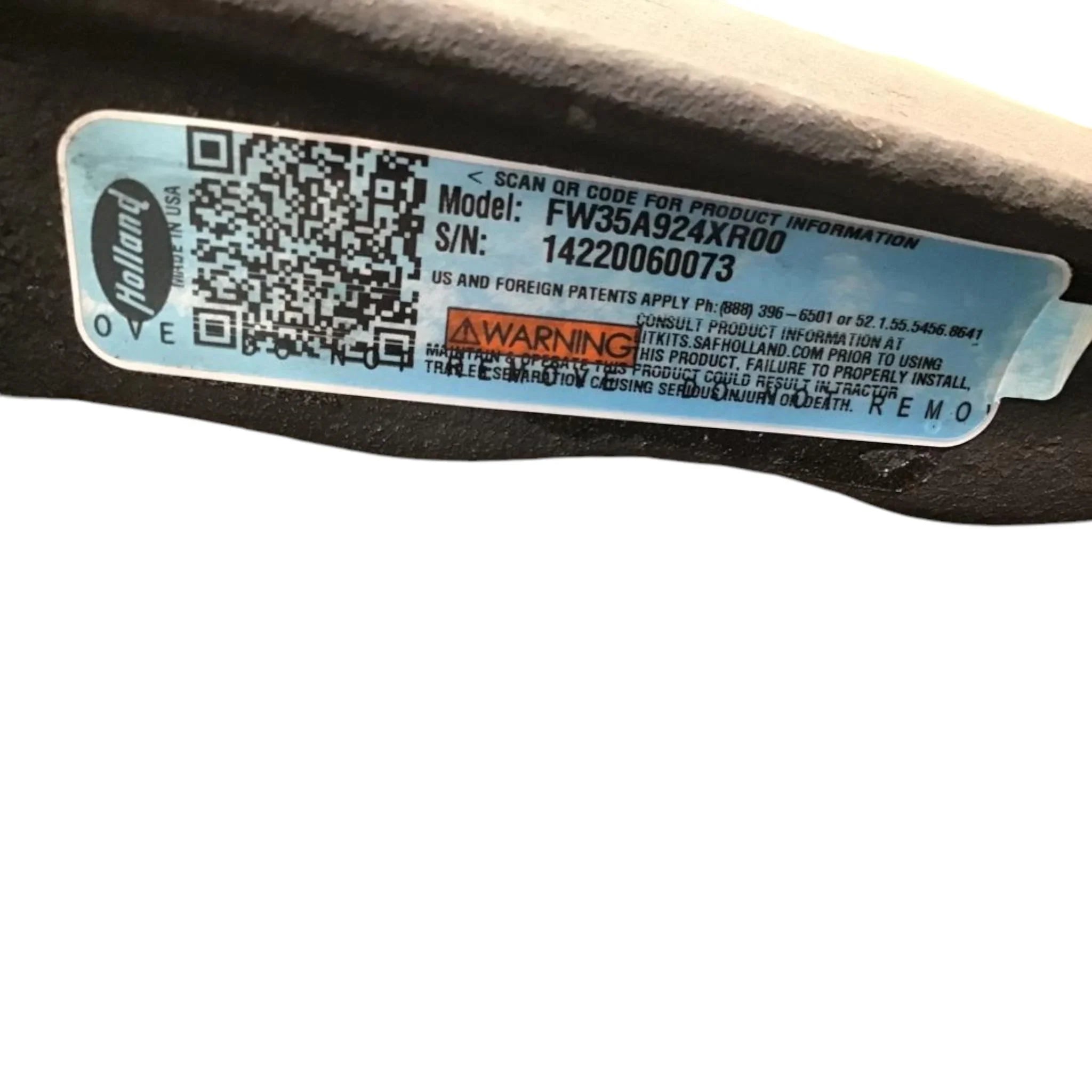 21628524 Genuine Mack Fifth Wheel - Truck To Trailer