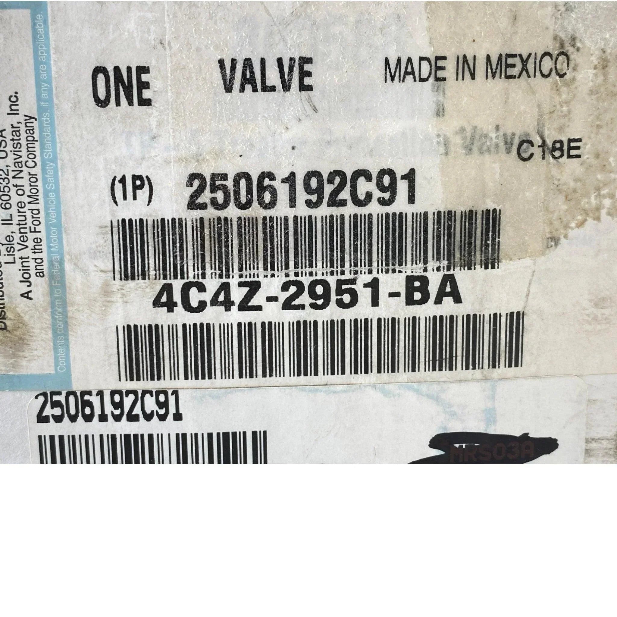 3575752C1 Genuine International Protection Air Brake Valve