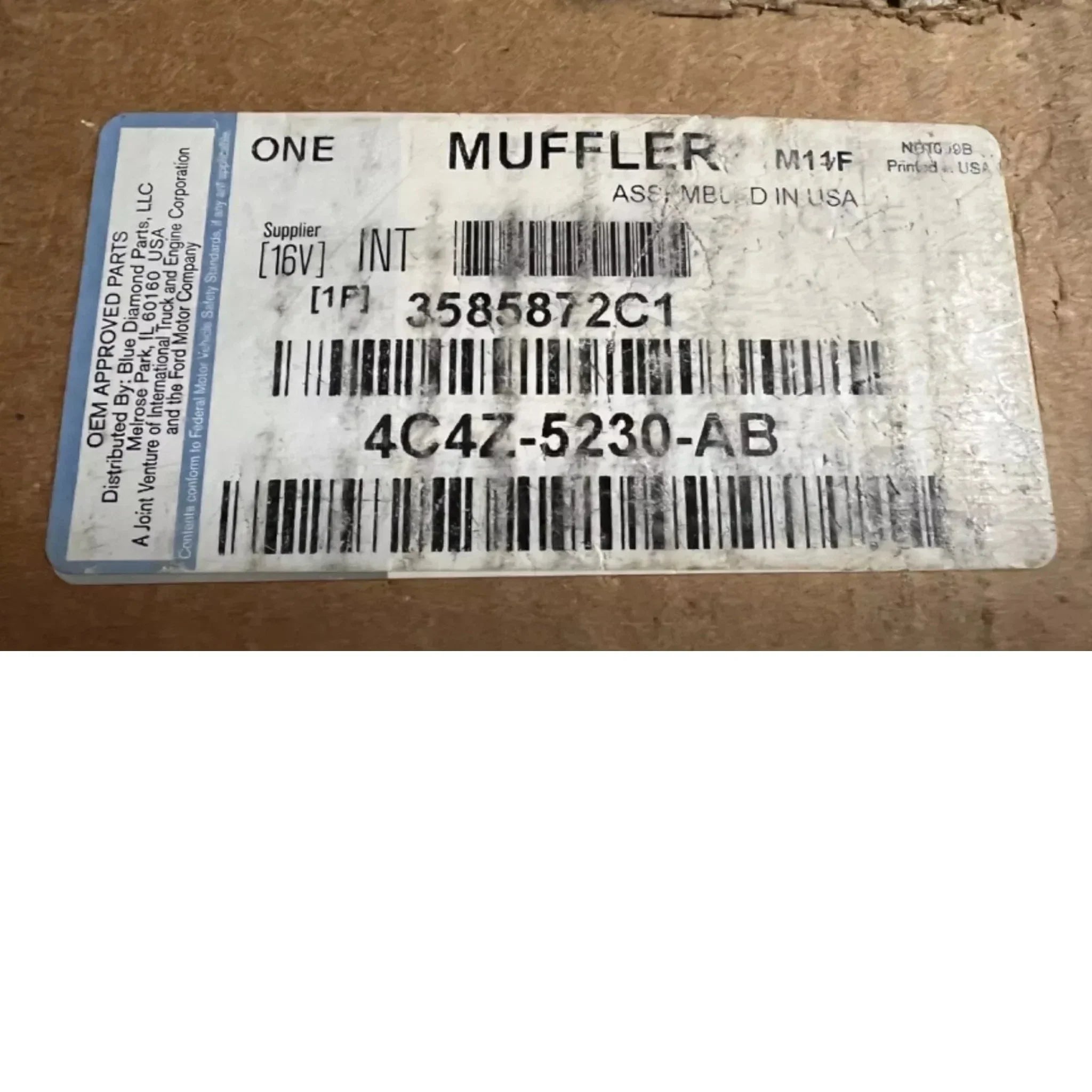 3586952C1 International Muffler ASM Exhaust