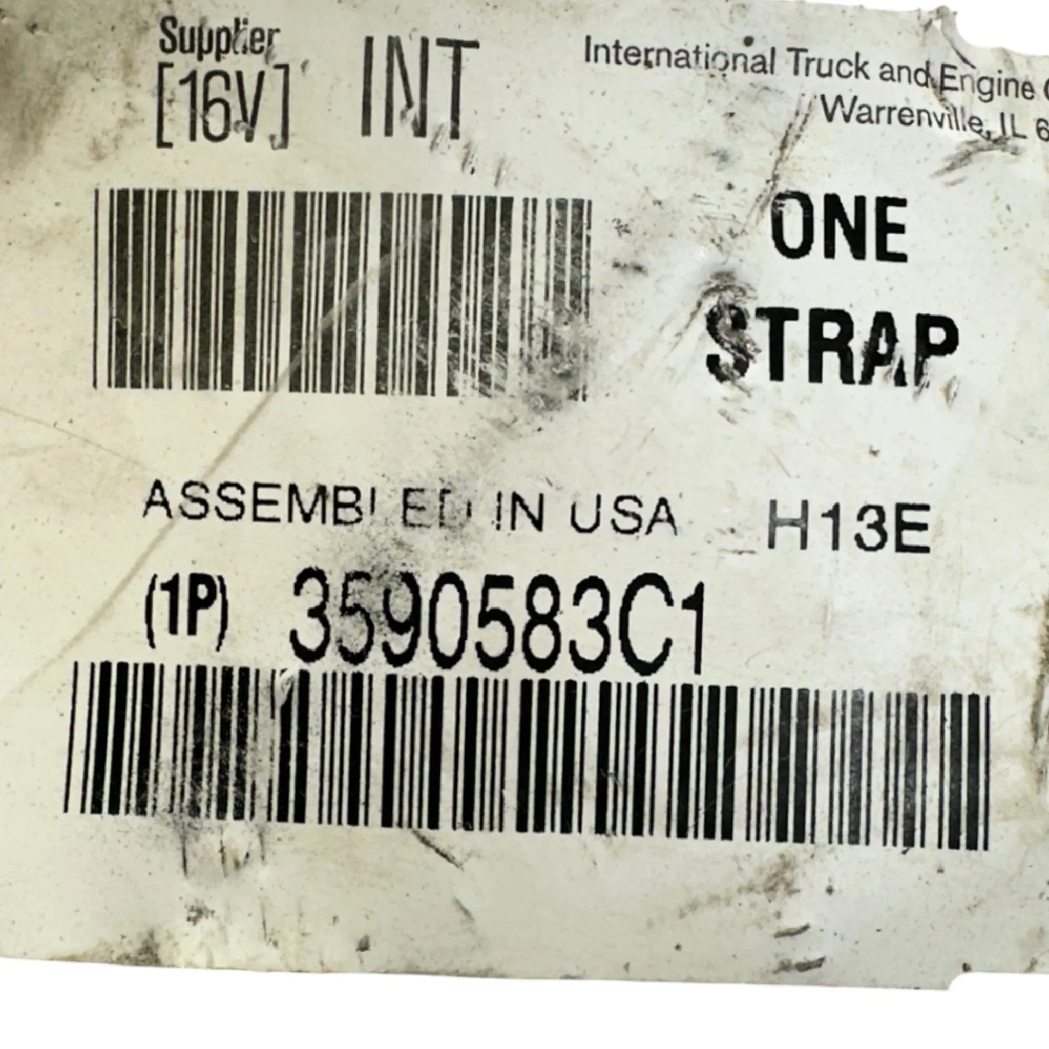 3590583C1 Genuine International Fuel Tank Mounting Strap