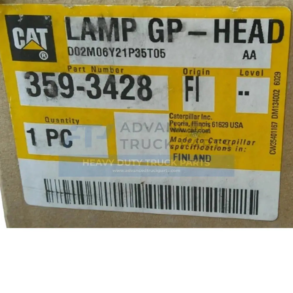 3593428 Genuine Cat Lamp Assembly
