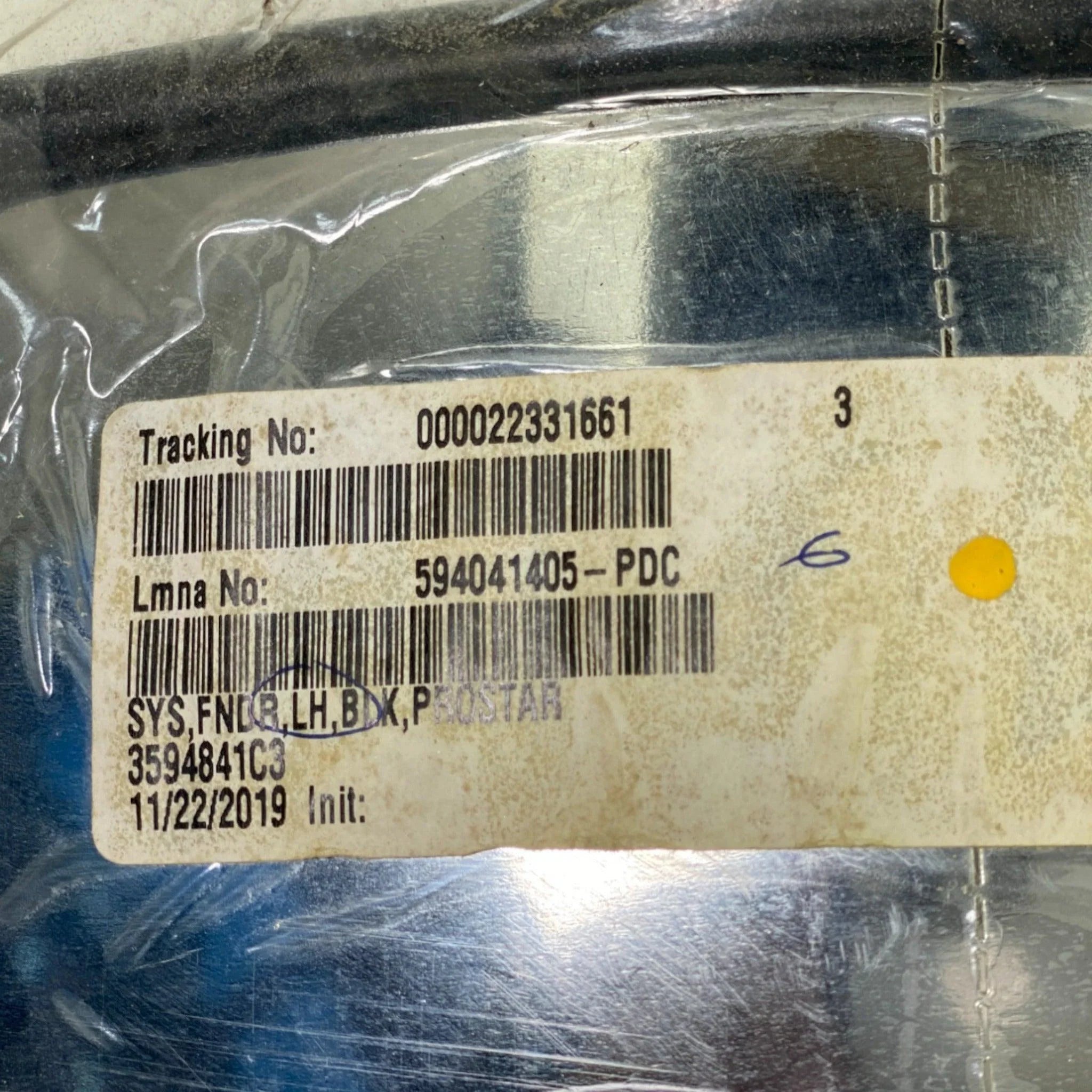 3594841C3 Genuine International Left Side Mirror Assembly