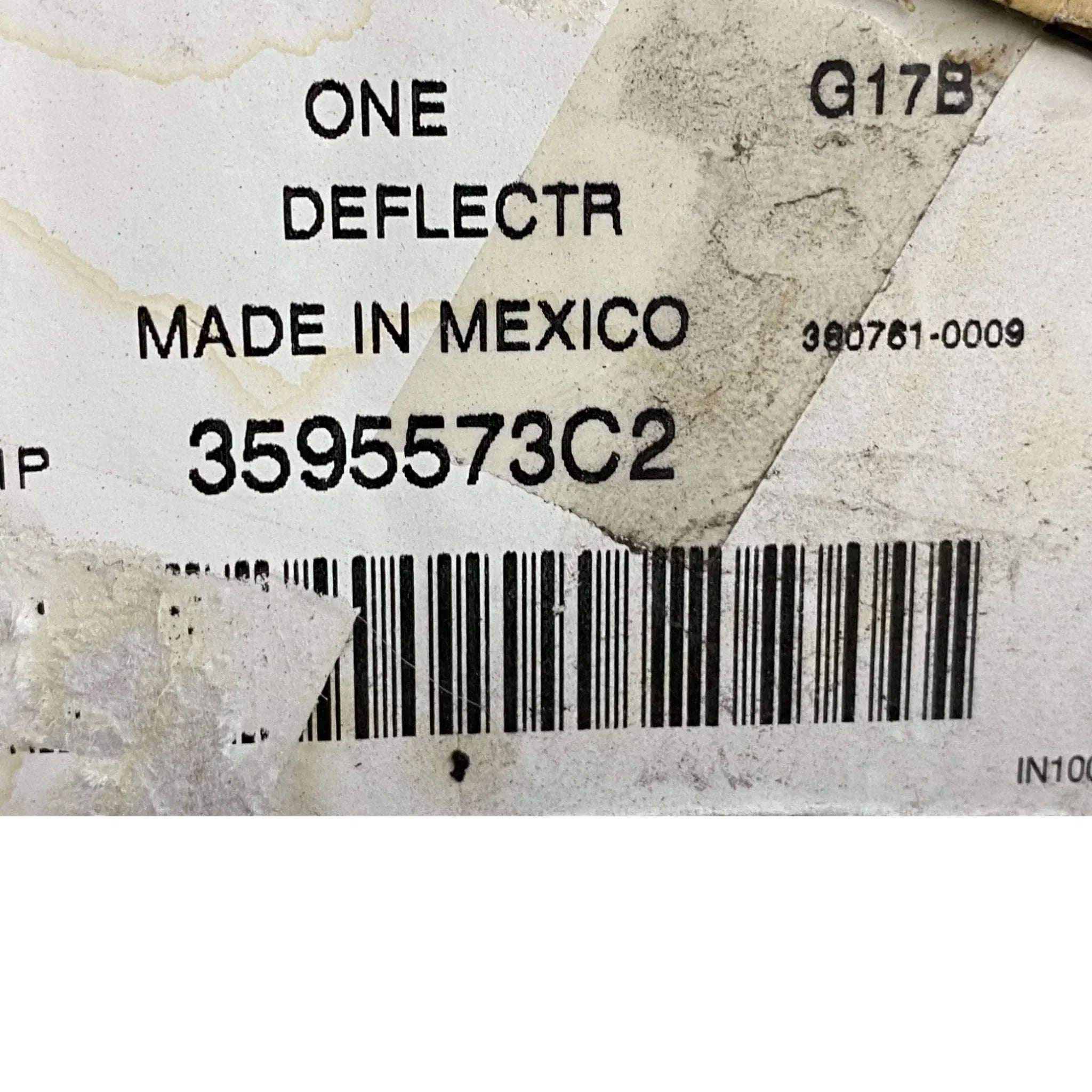 3595573P2 Genuine International Right Side Air Deflector Cab Extender