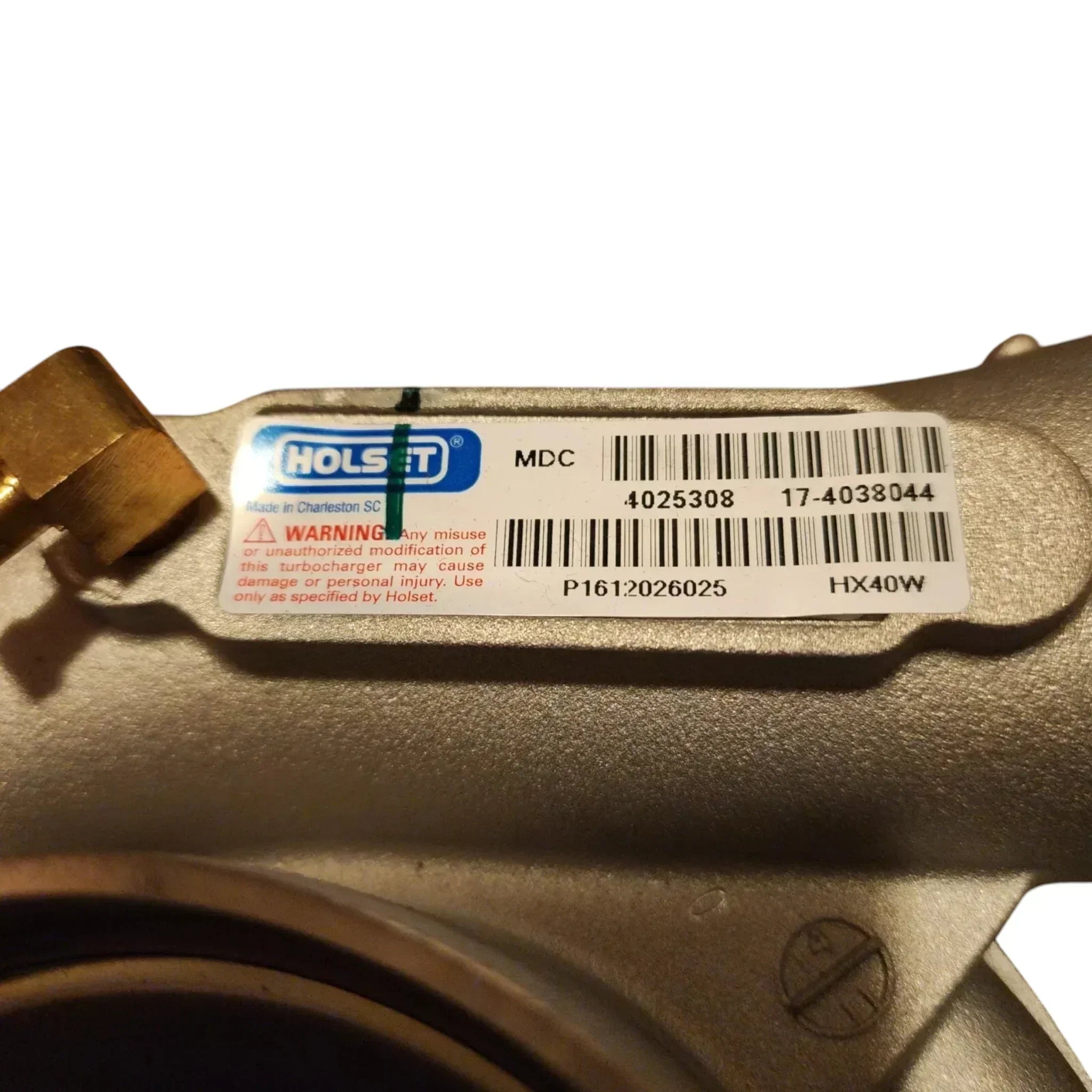 3596384 Genuine Cummins Turbocharger HX40W