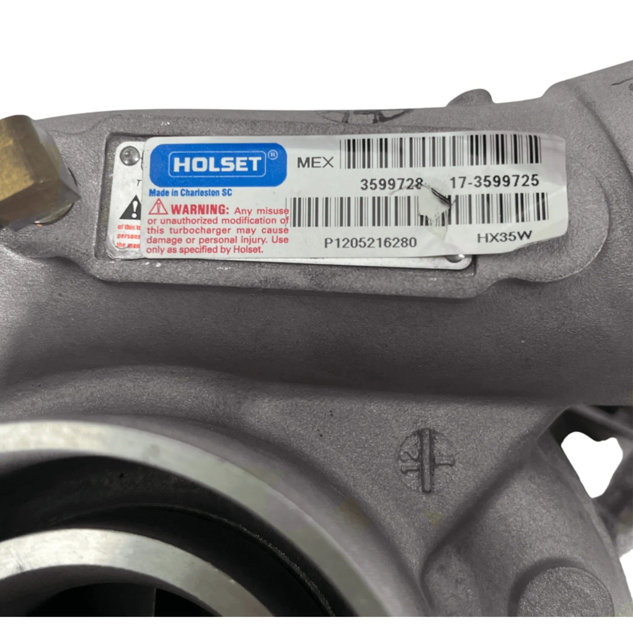 3599728 Genuine Cummins Turbocharger Hx35W