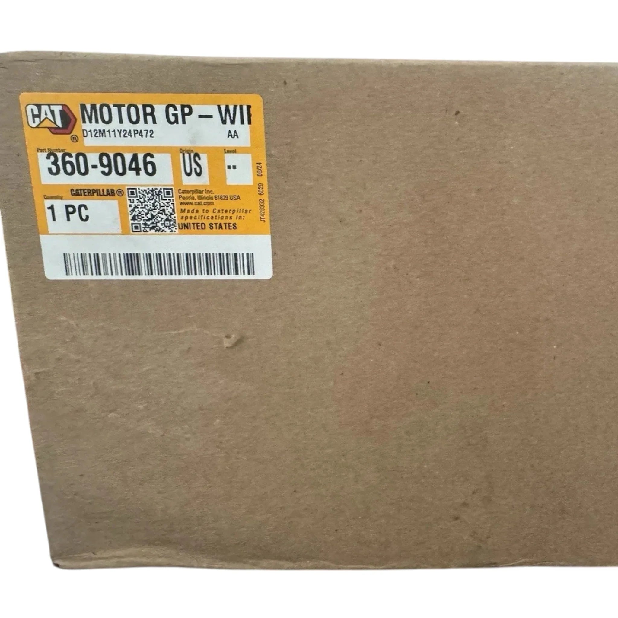 3609046 CAT Wiper Motor Assembly