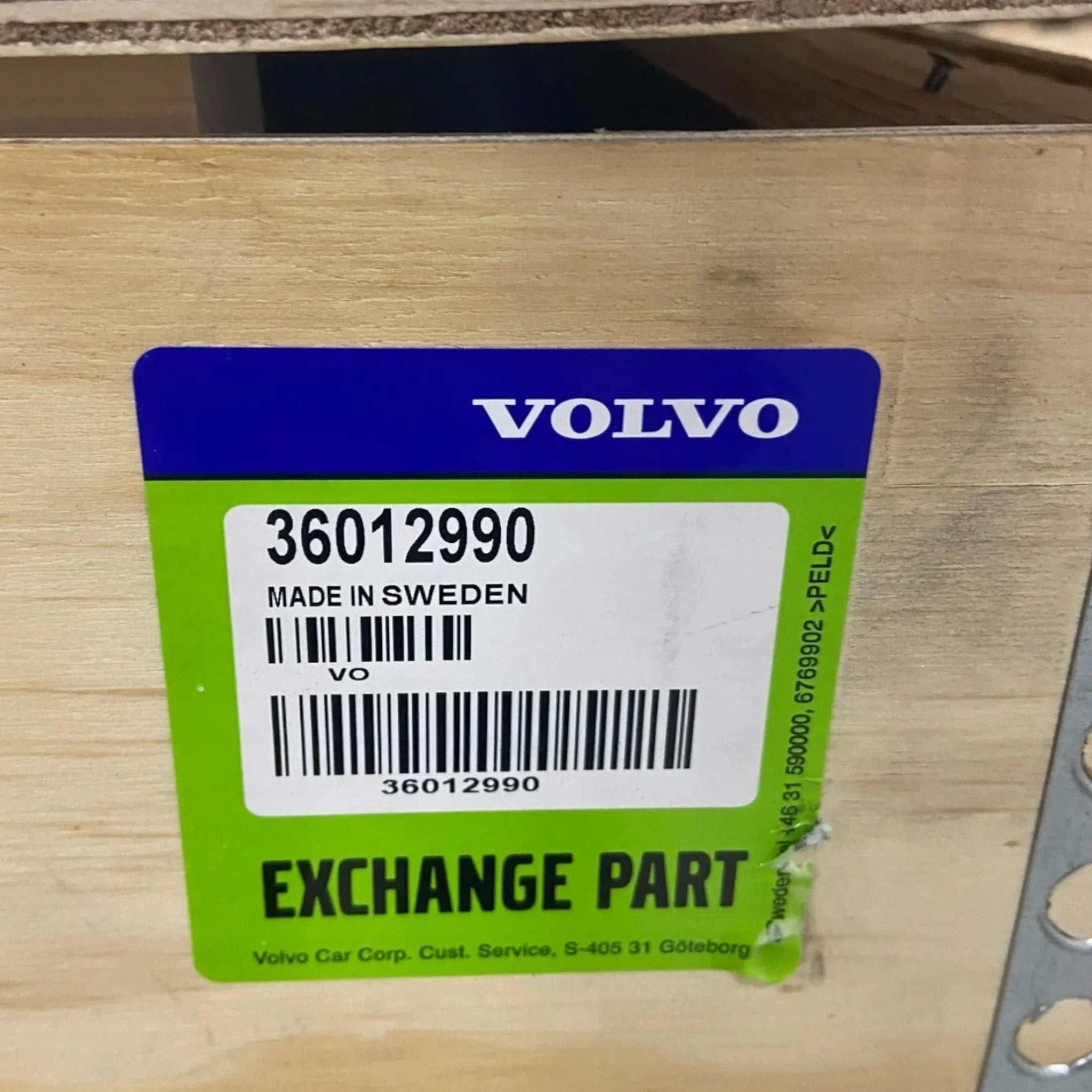 36012990 Genuine Volvo Engine Complete Assembly