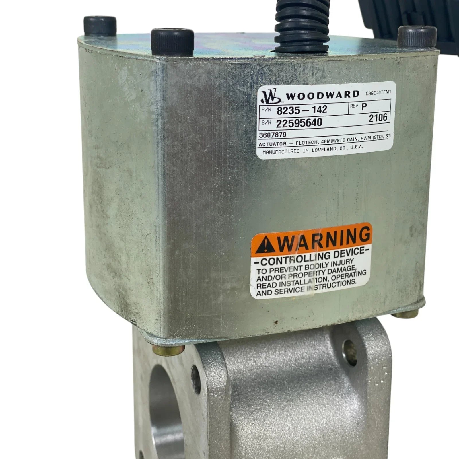 3607879 Genuine Cummins Fuel Flow Valve