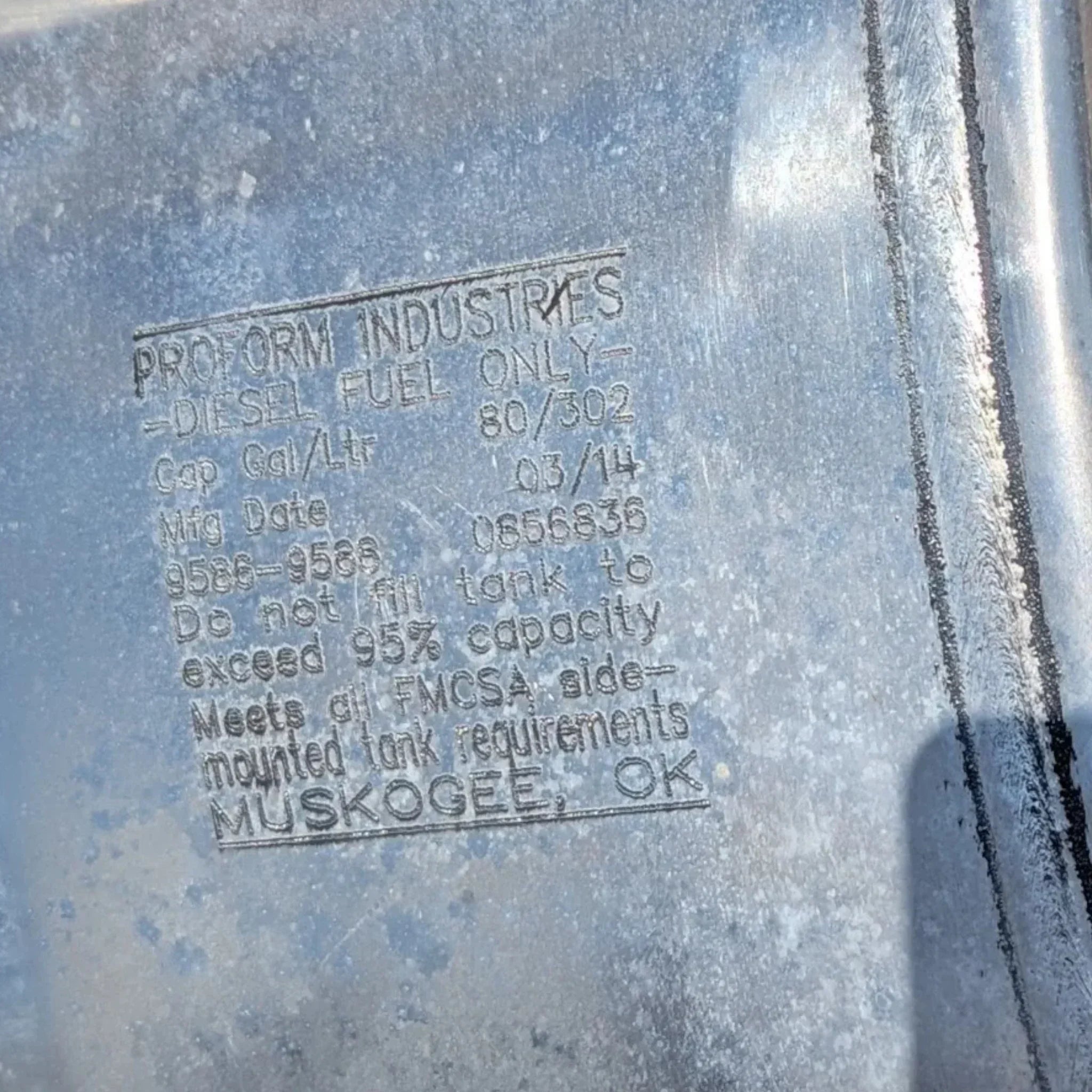3609588C91 International Fuel Tanks