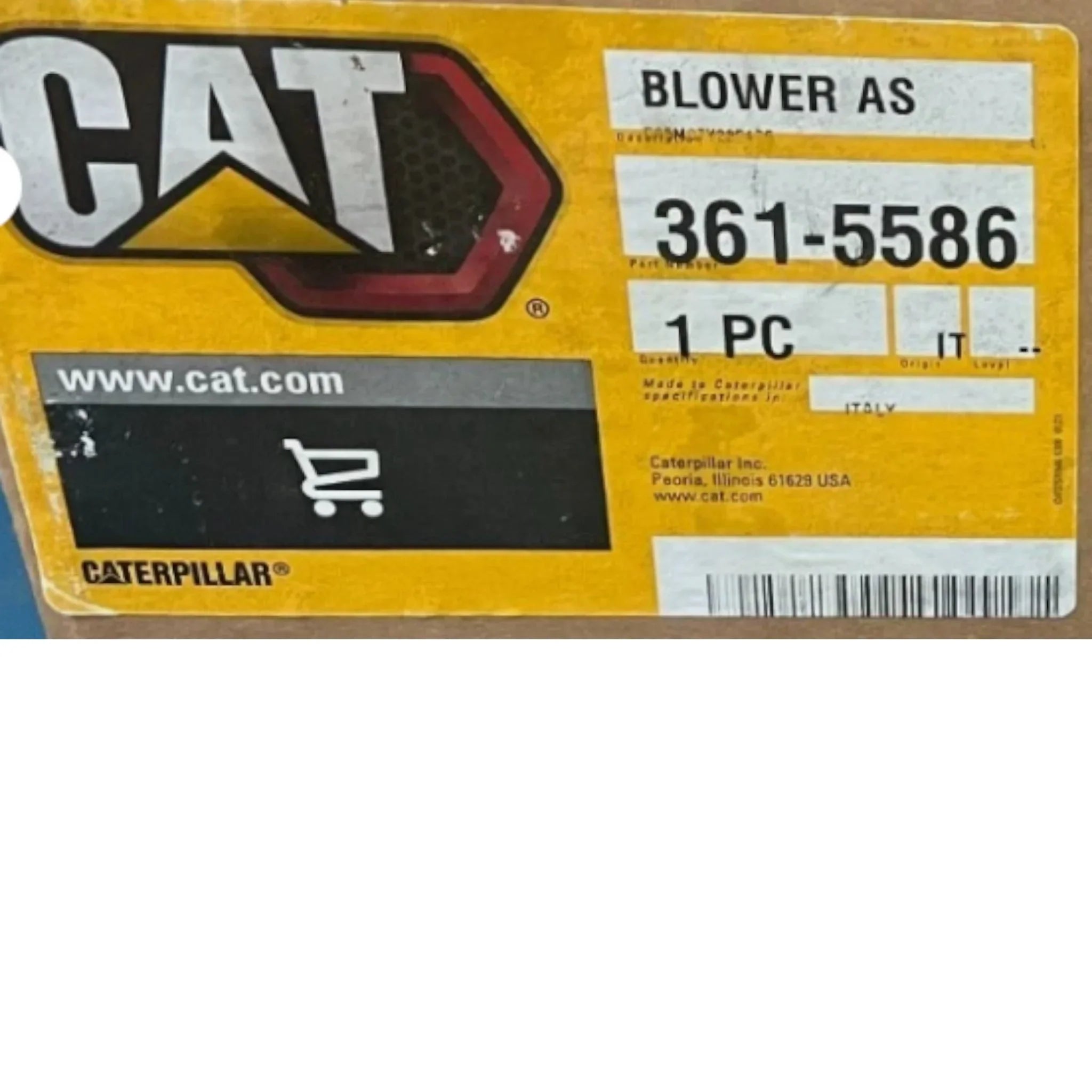 361-5586 CAT 14A Current Blower