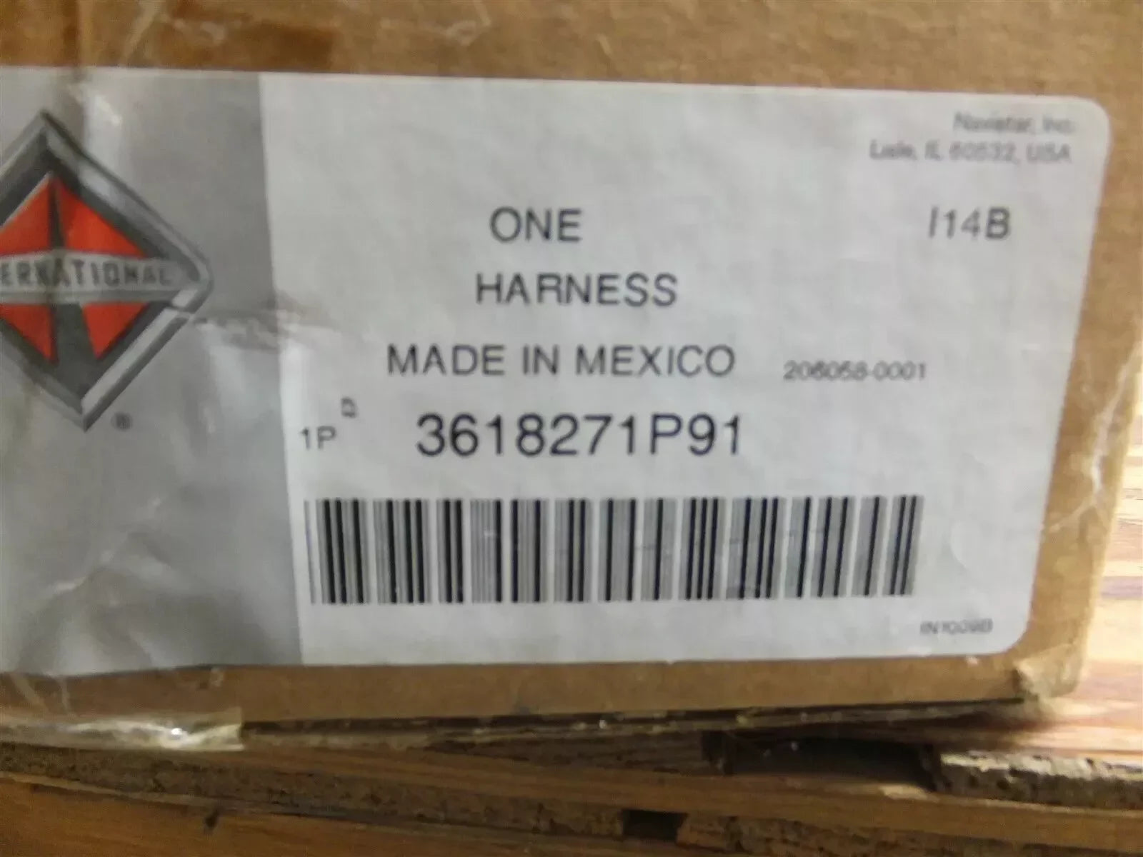 3618271P91 Genuine International Rear Chassis Wiring Harness