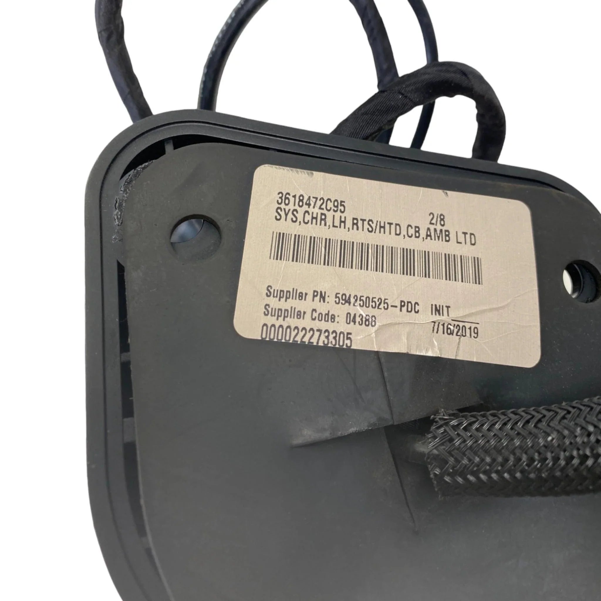 3618472C95 Genuine International Left Side Mirror Assembly
