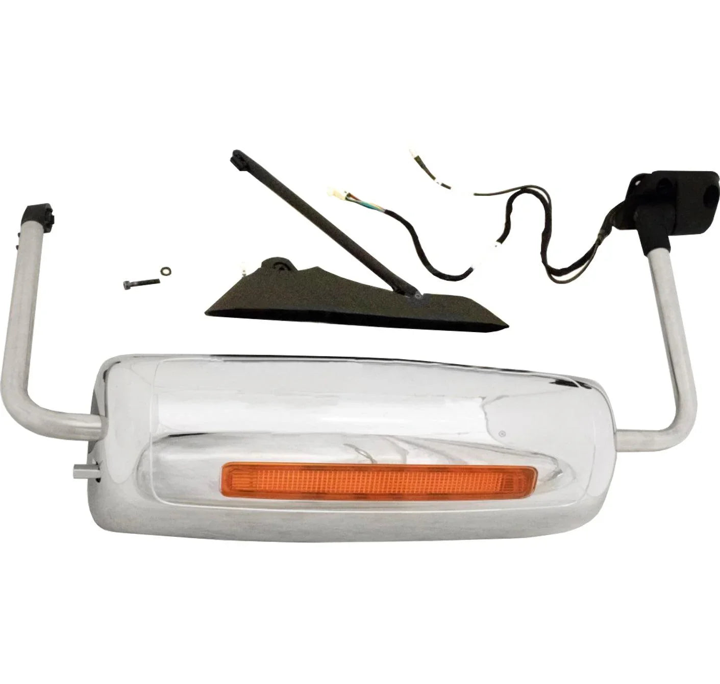 3618491C95 Genuine International Right Side Mirror Assembly Chrome
