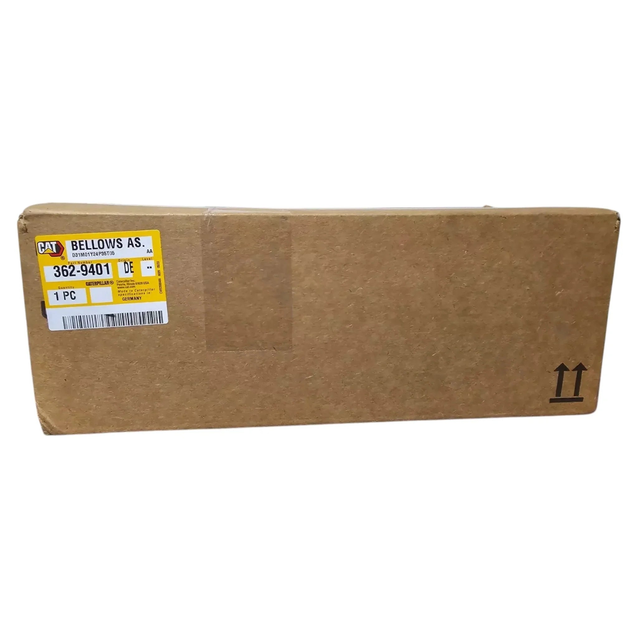 362-9401 CAT 283mm Overall Length Stainless Steel Bellows