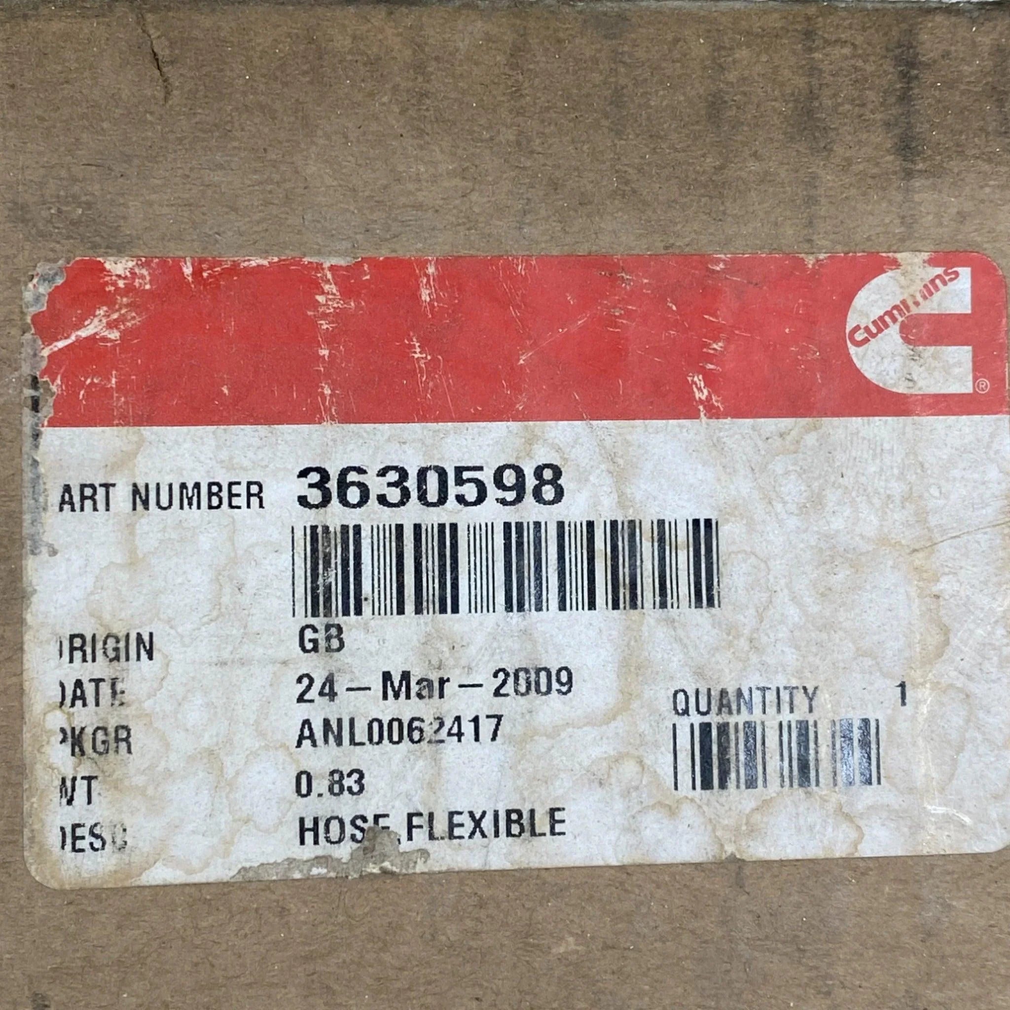 3630598 Genuine Cummins Flexible Hose