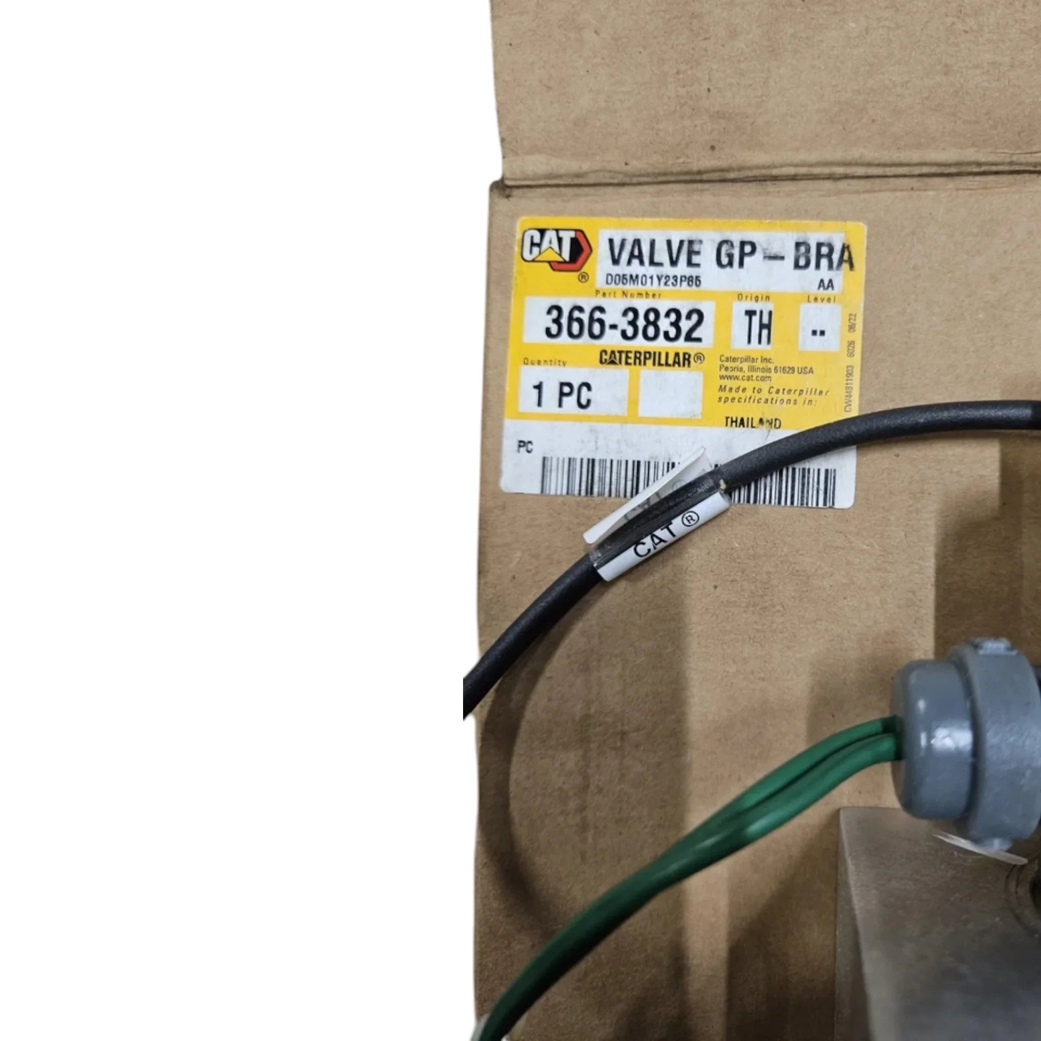 366-3832 Caterpillar Brake Control Valve