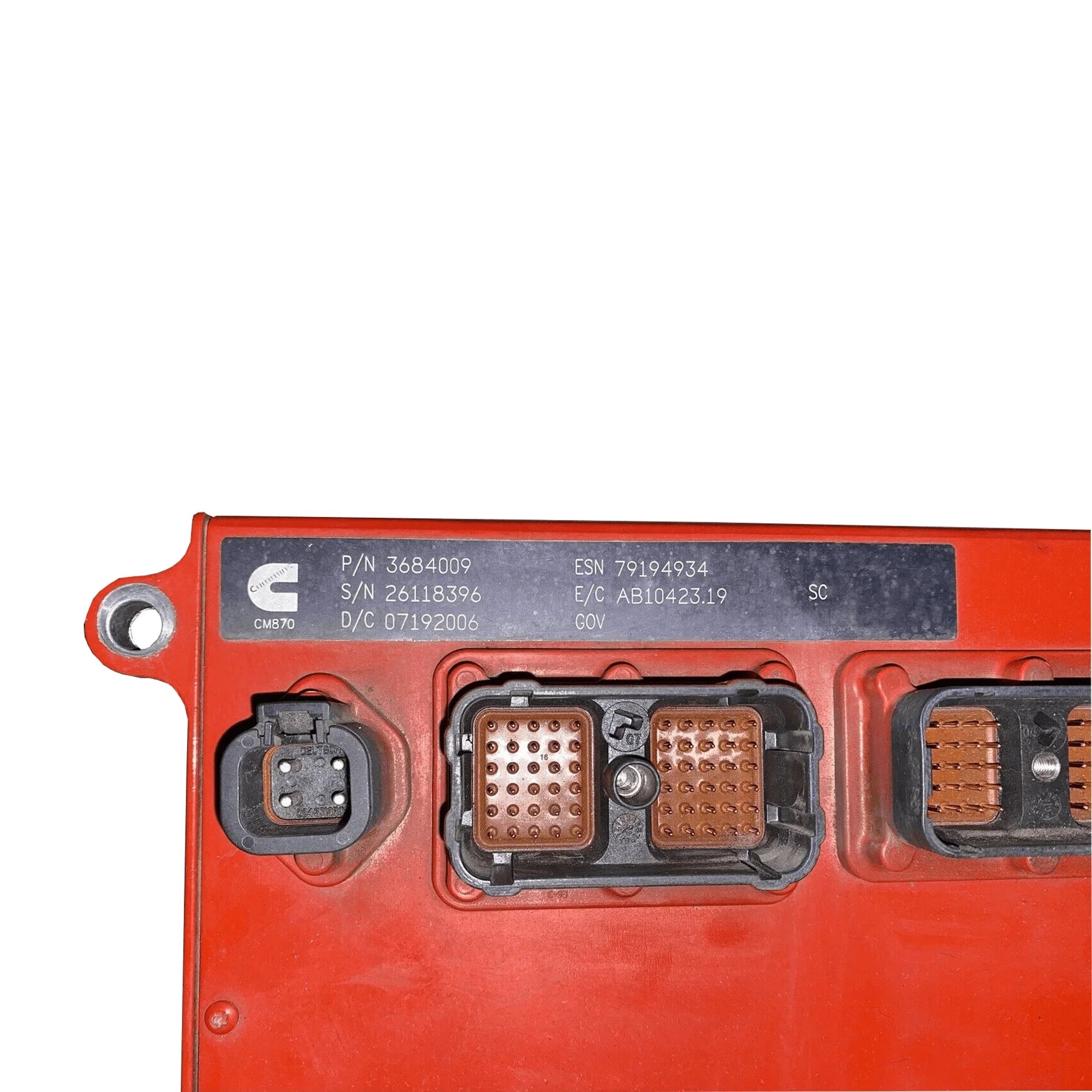 3683287RX Genuine Cummins Electronic Control Module Ecm New Take Off