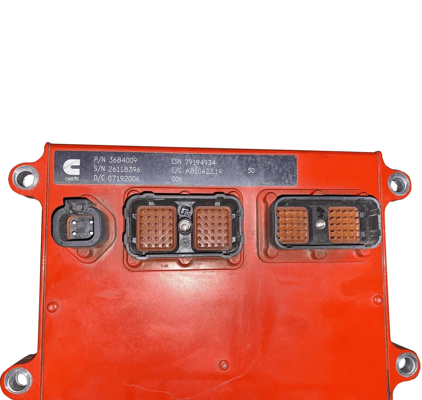 3683287RX Genuine Cummins Electronic Control Module Ecm New Take Off