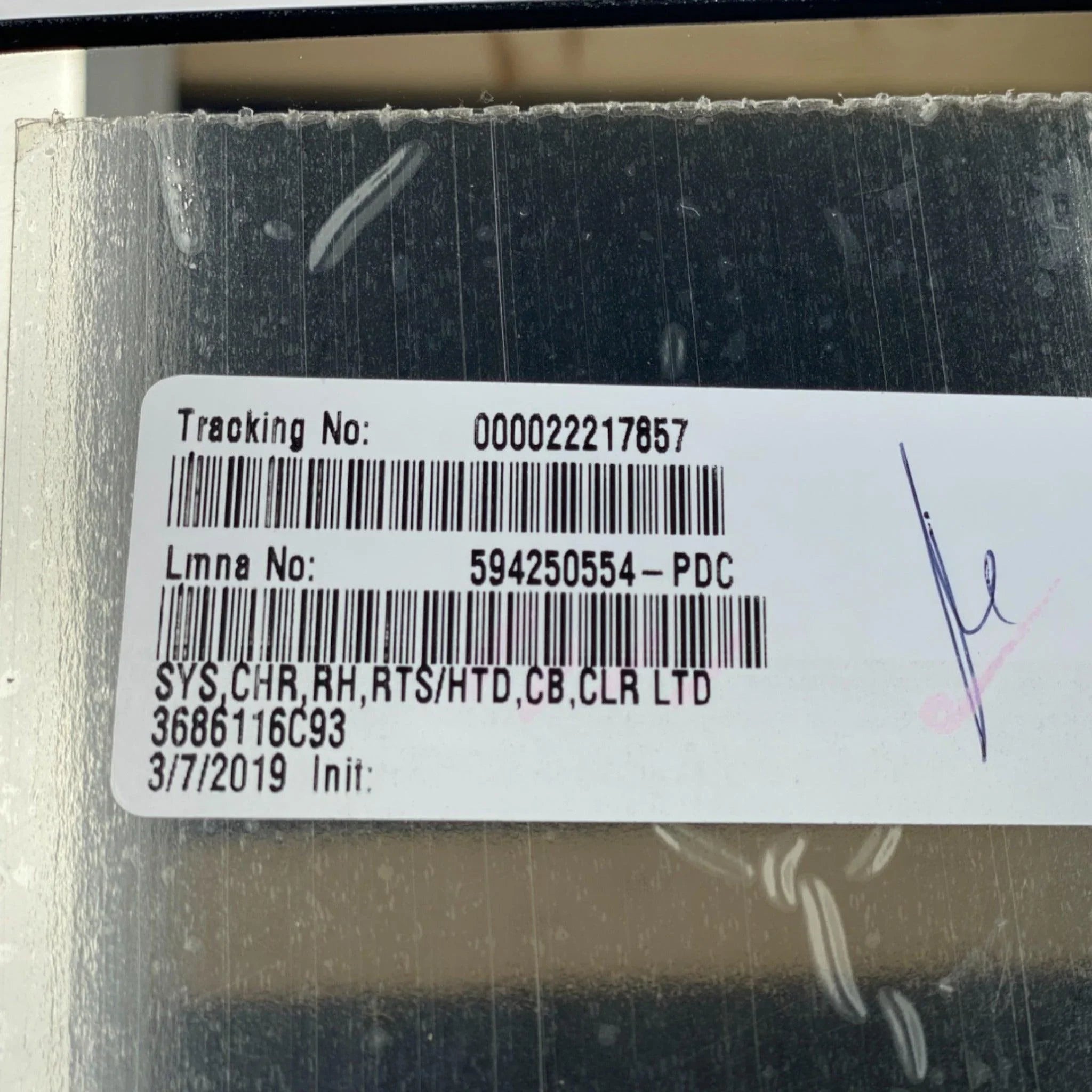 3686116C94 Oem International Mirror Rear View Rh