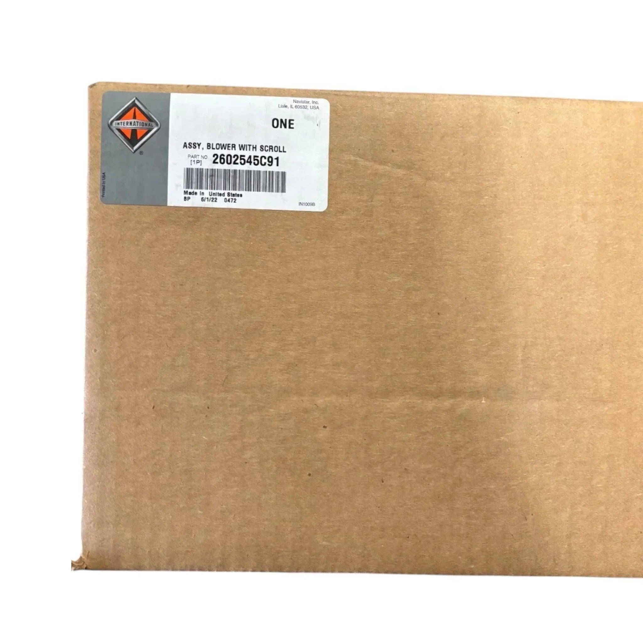 3688222C1 Genuine International Blower Motor Kit