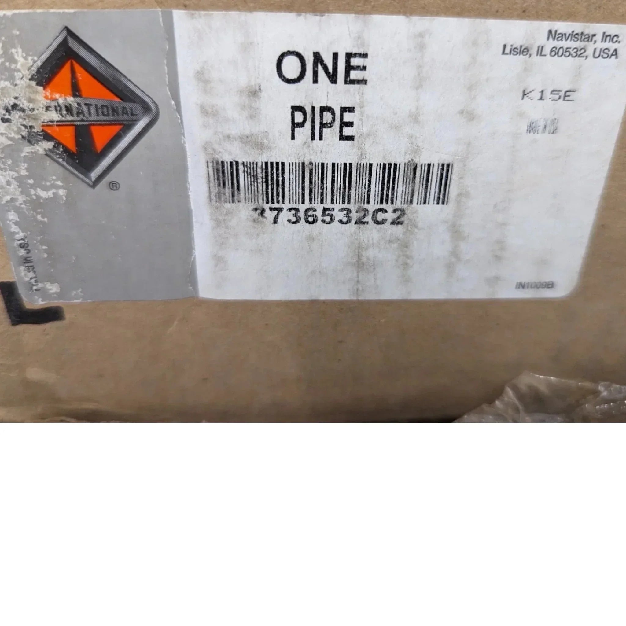 3736532C1 Genuine International Turbocharger Pipe