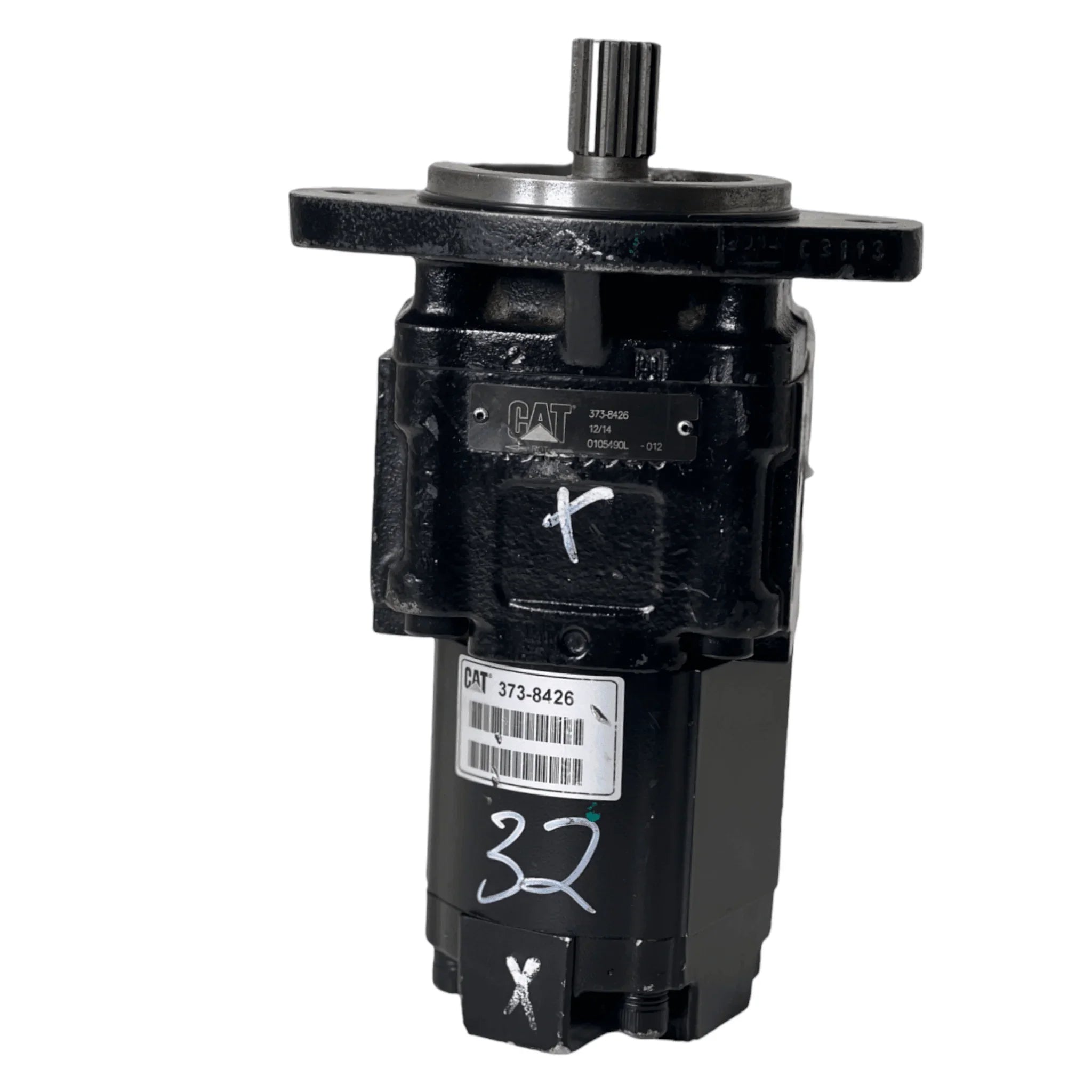 3738426 Oem Cat Gear Pump For Paving Compactor Skid Steer Loader