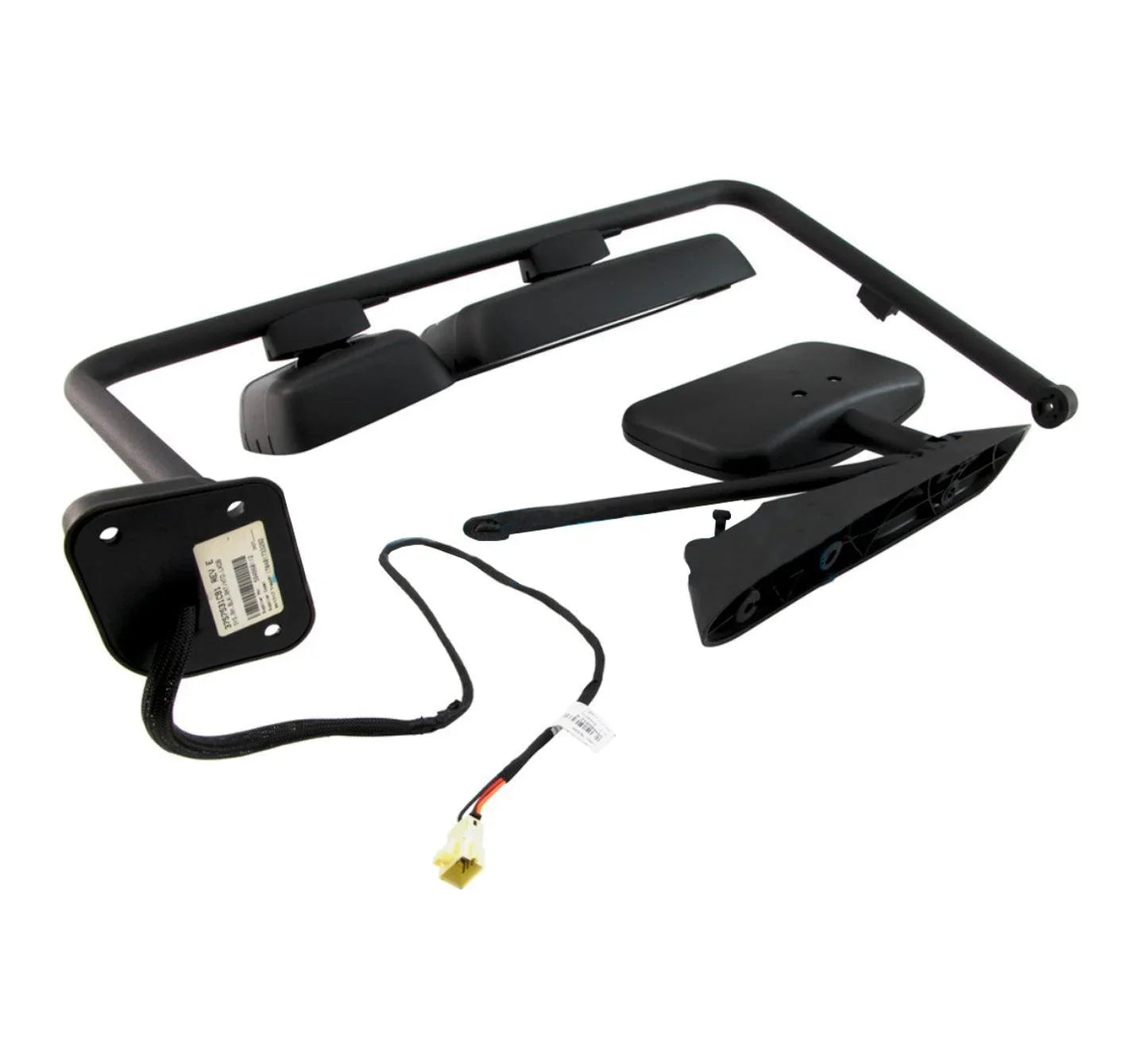 3757531C93 Genuine International Right Side Mirror Assembly Black