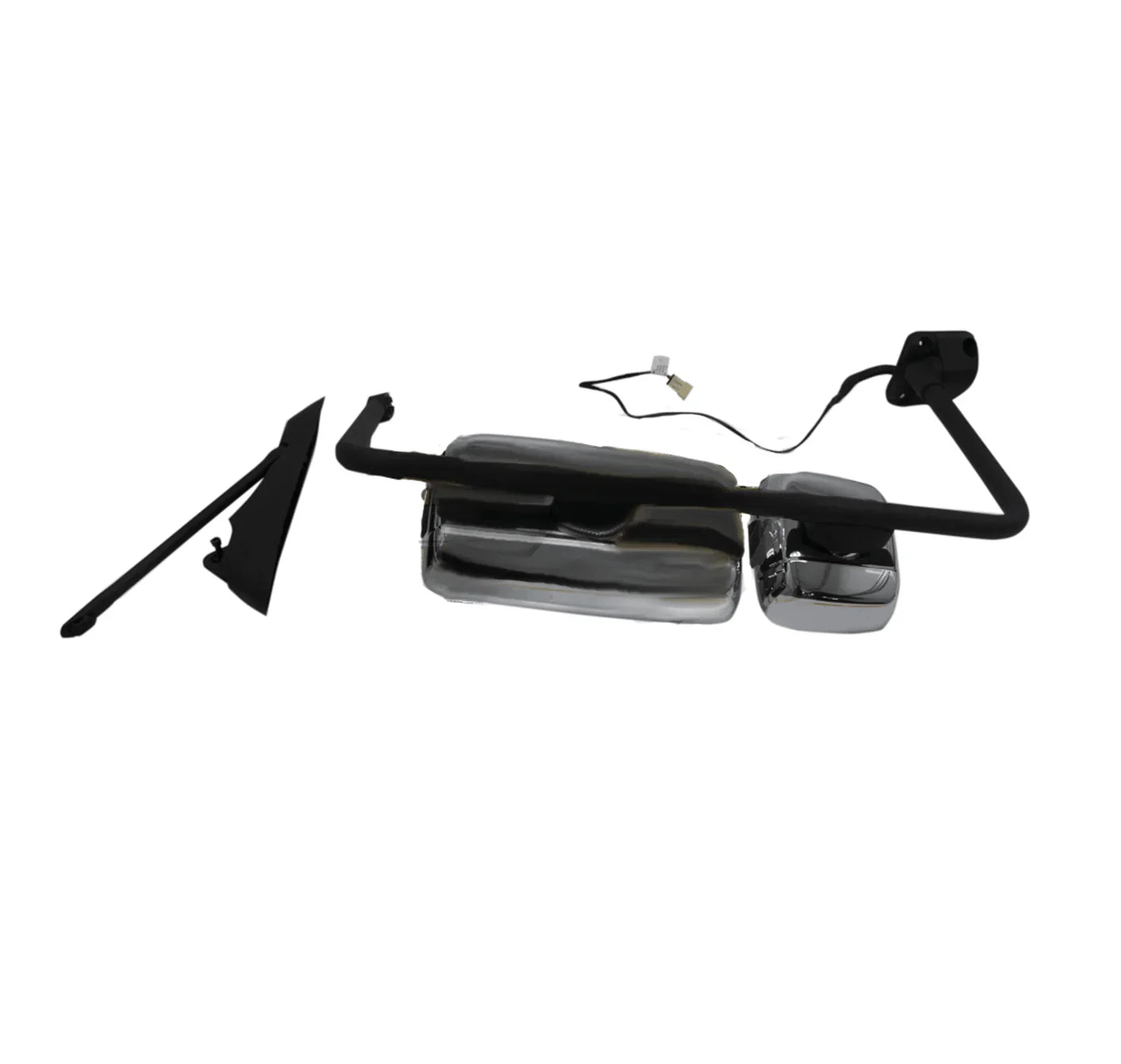 3757537C94 Genuine International Mirror Rear View Manual Heated Chrome Right Hand