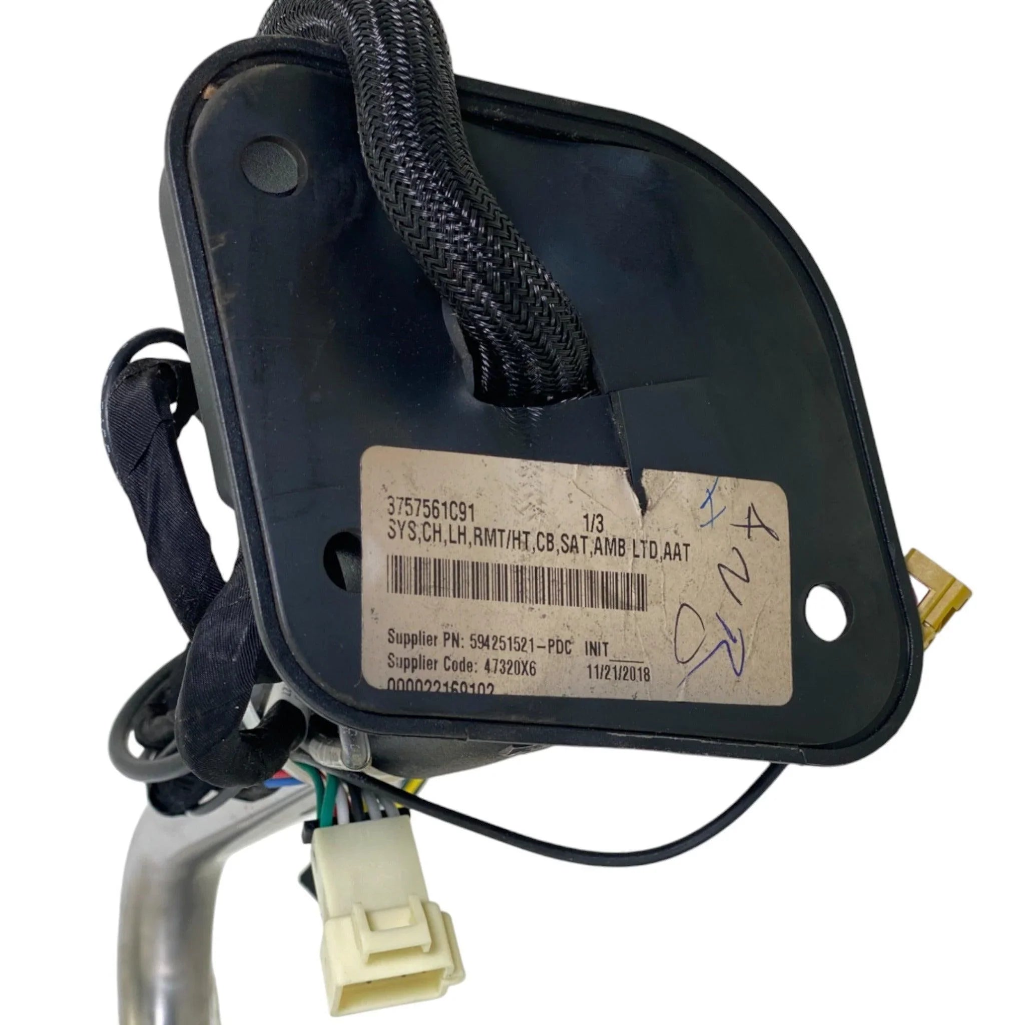 3757561C92 Genuine International Left Side Mirror Assembly